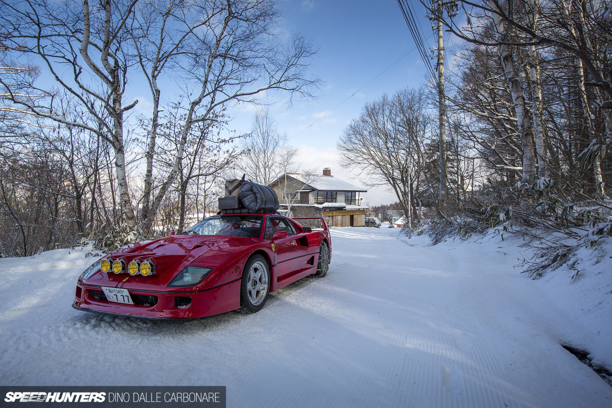 Remember That Ferrari F40 In The Snow?