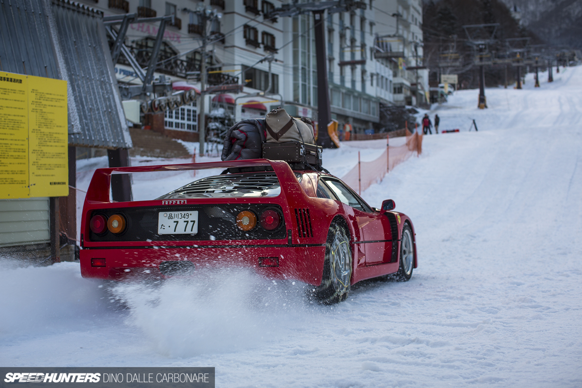 Remember That Ferrari F40 In The Snow?