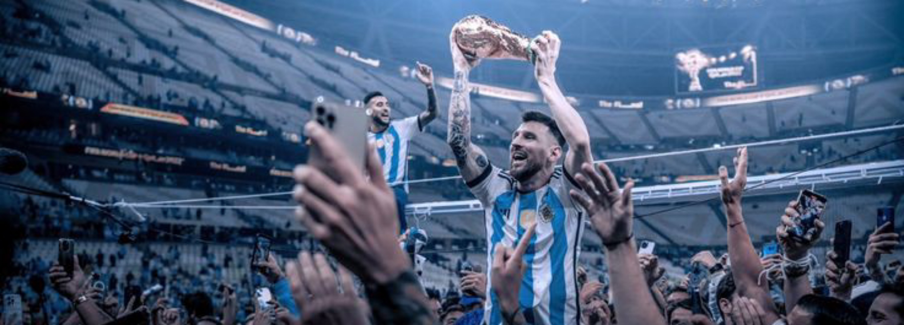 Wallpaper Lionel Messi, Scotiabank Arena, 2022 World Cup, 2022 Fifa World Cup Final, fc Barcelona, Background Free Image