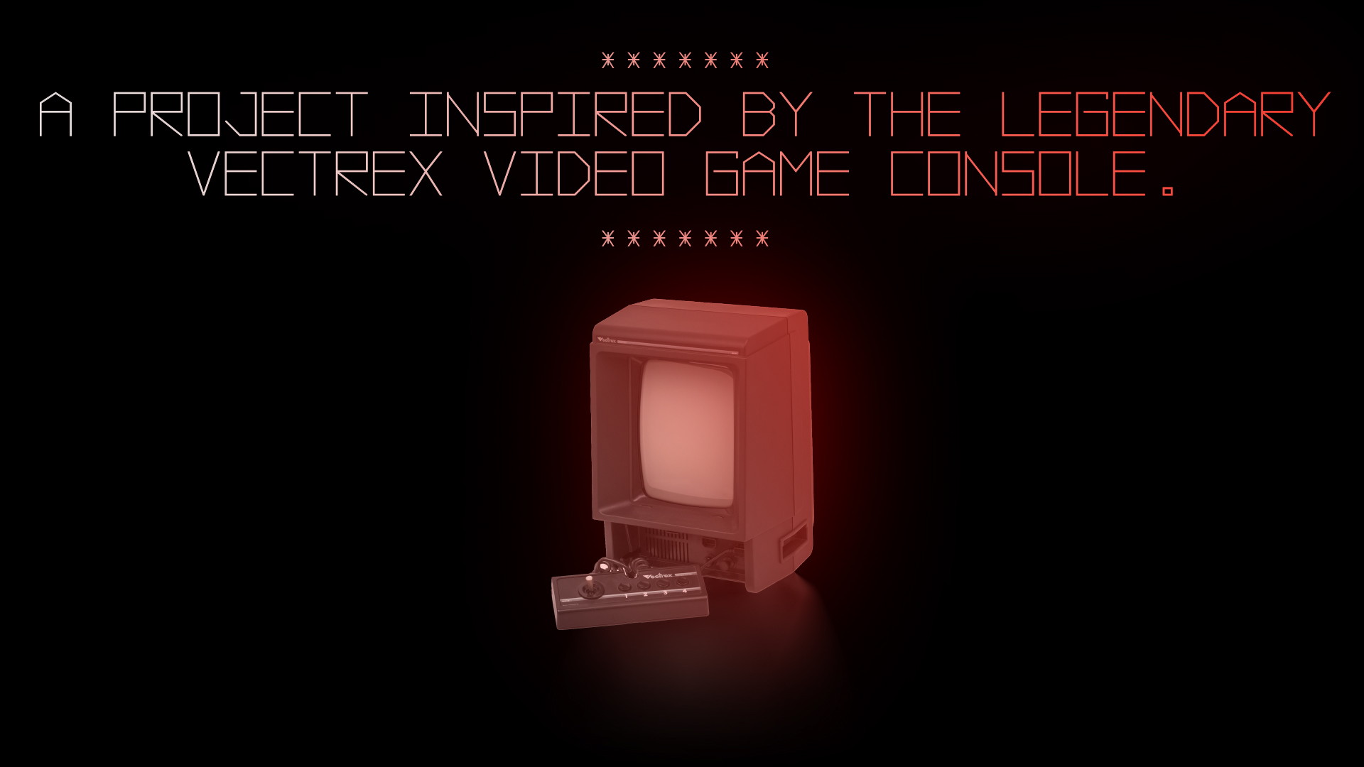 Vectrex Retro Graphics. Image - Behance