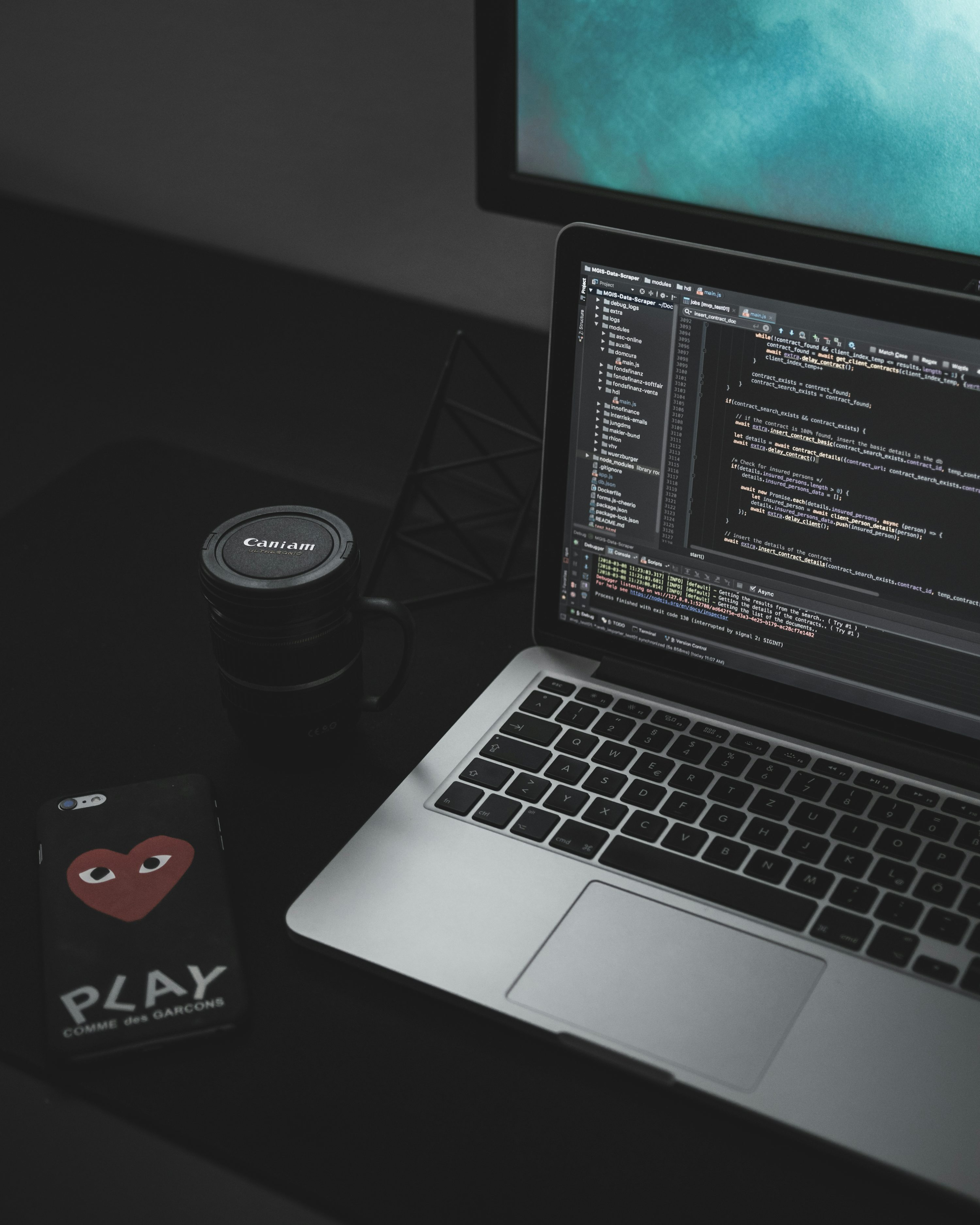 Dark Code Picture. Download Free Image