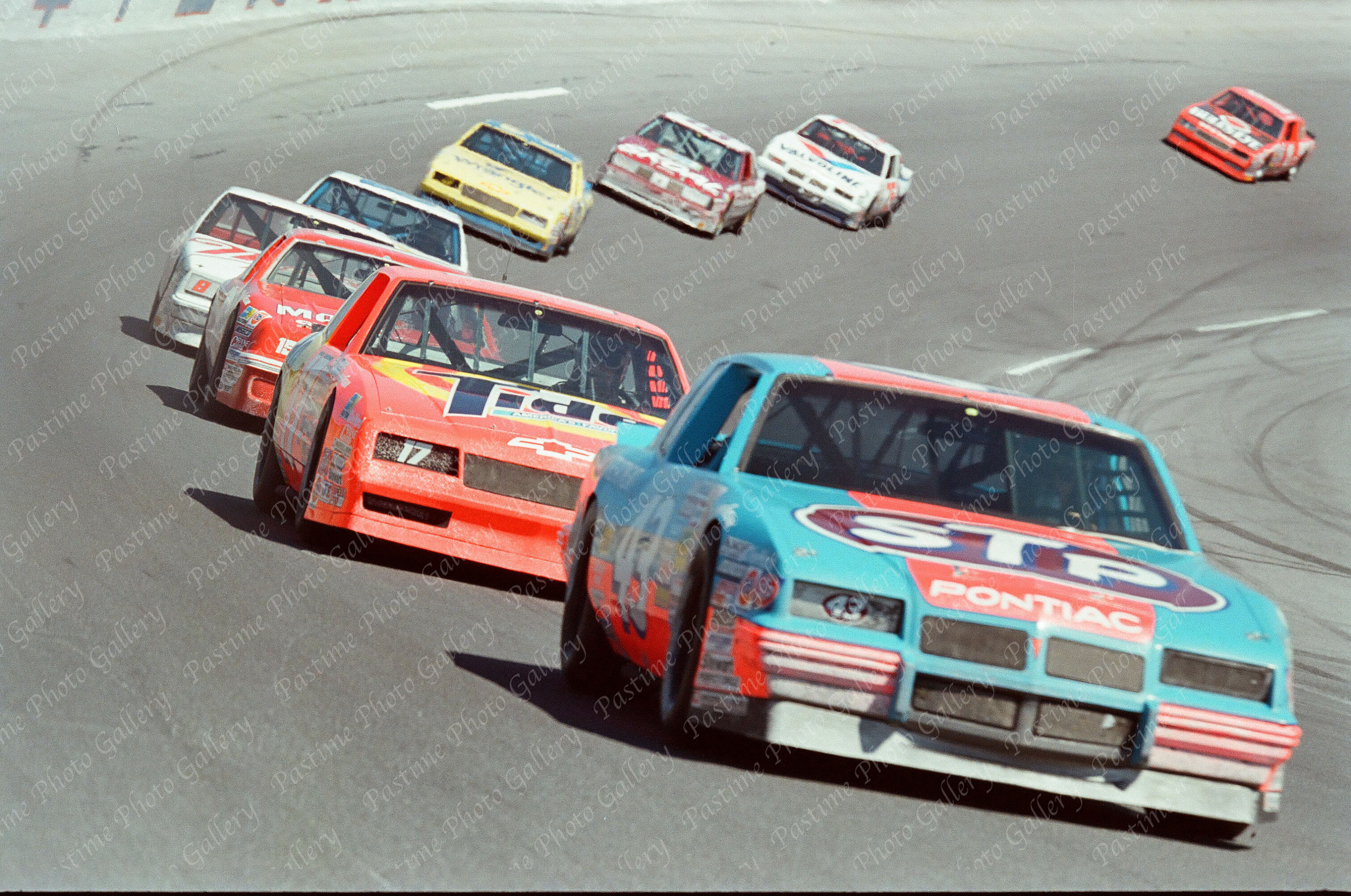 Vintage NASCAR Negative Print