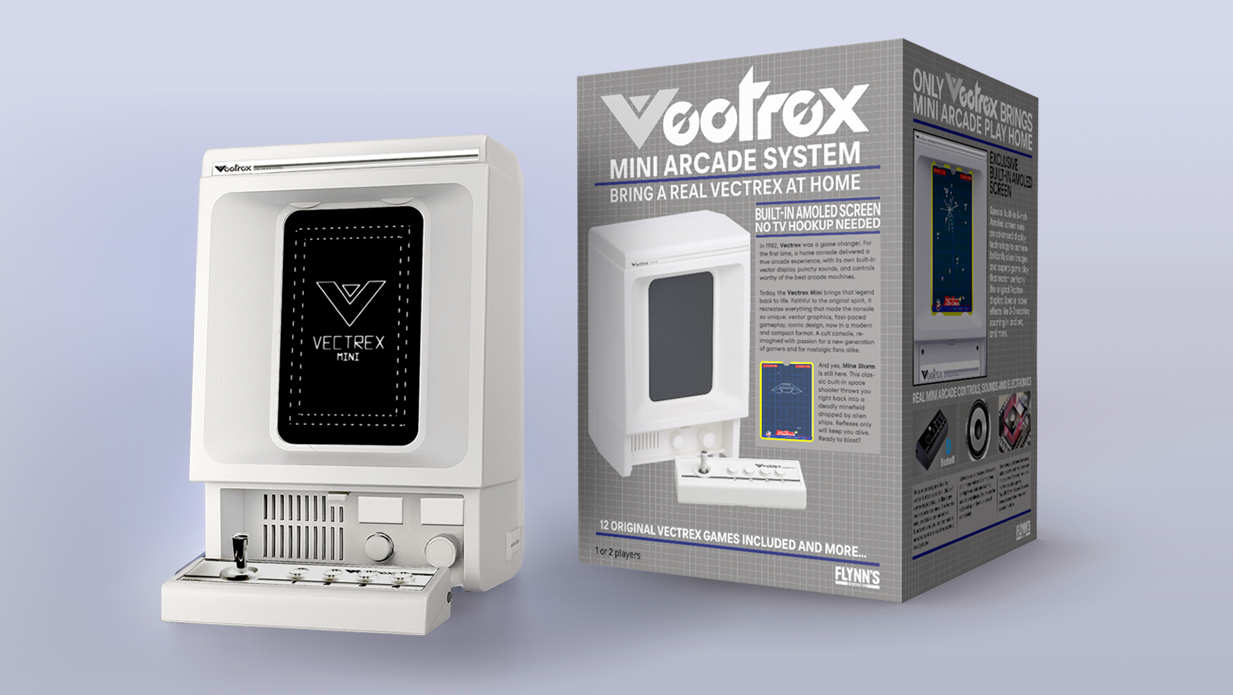 Vectrex Mini by David Flynn Oghia