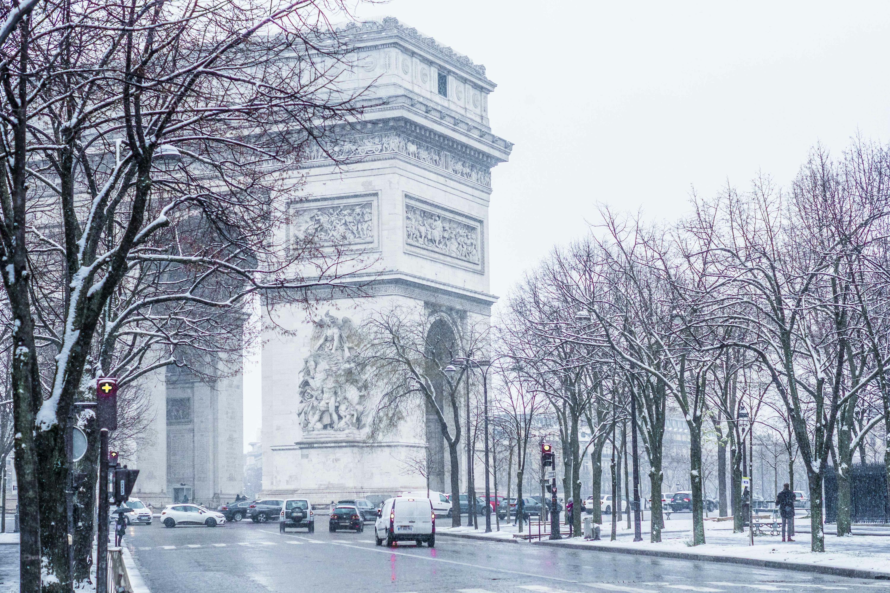 Paris Winter Picture. Download Free Image