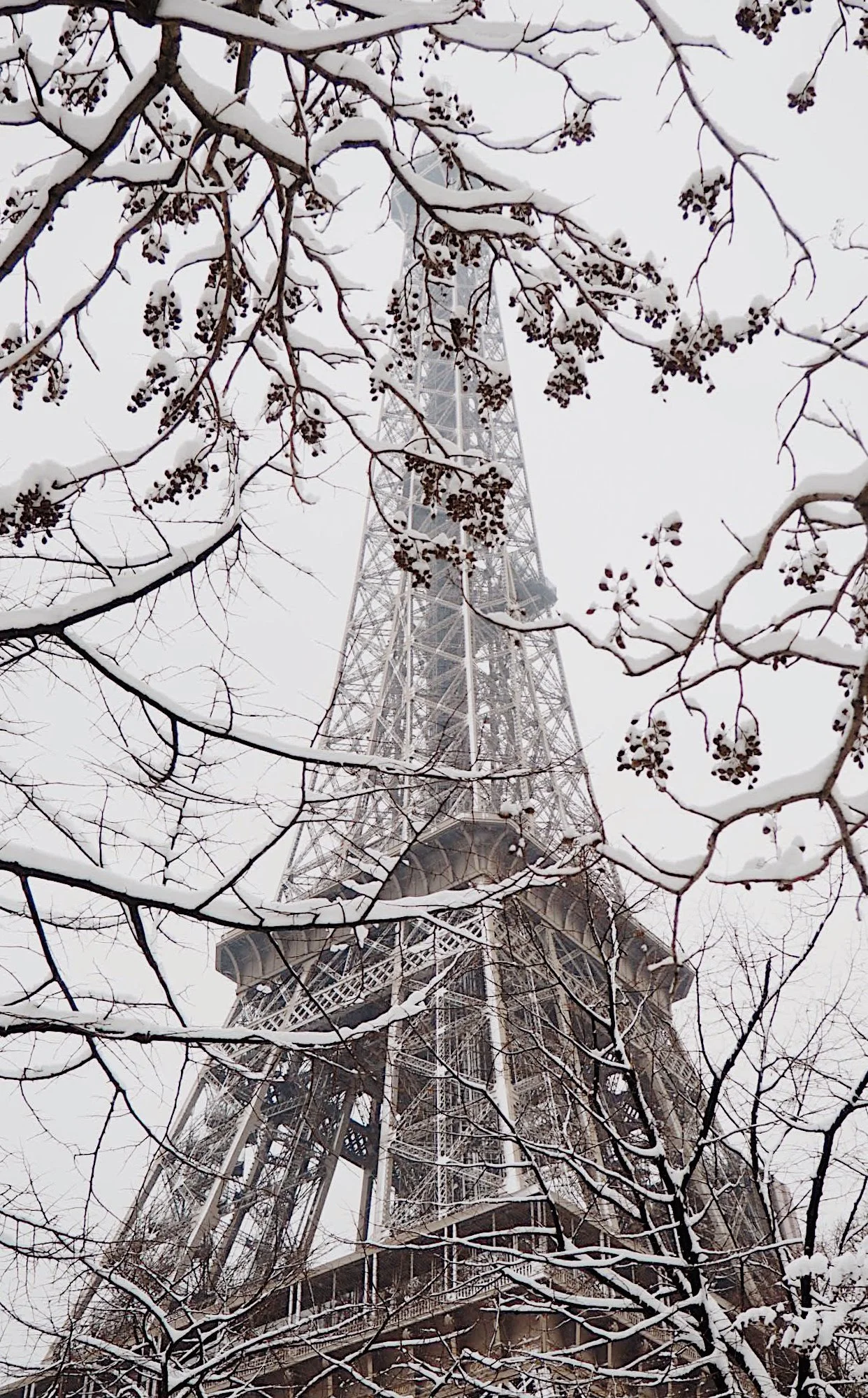 iPhone Set: It's Snowing in Paris!