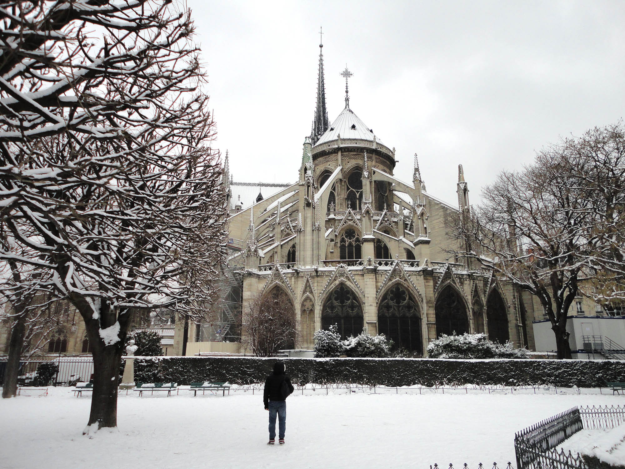 On Snowy Paris and Being Freshly (Im)Pressed