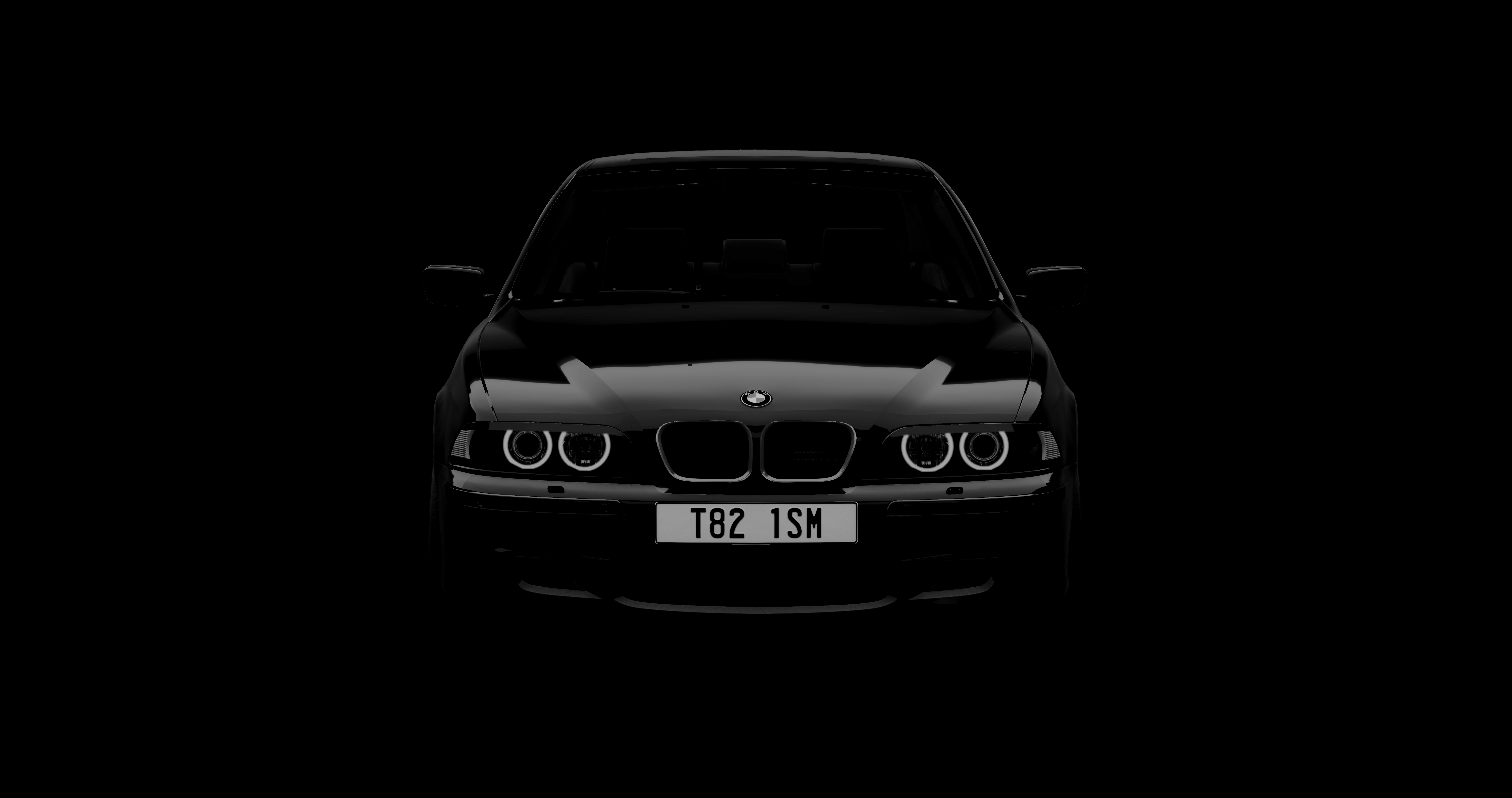 I recently got this beamng BMW M5 E39 mod and did the death stare trend with it, and it looks insane