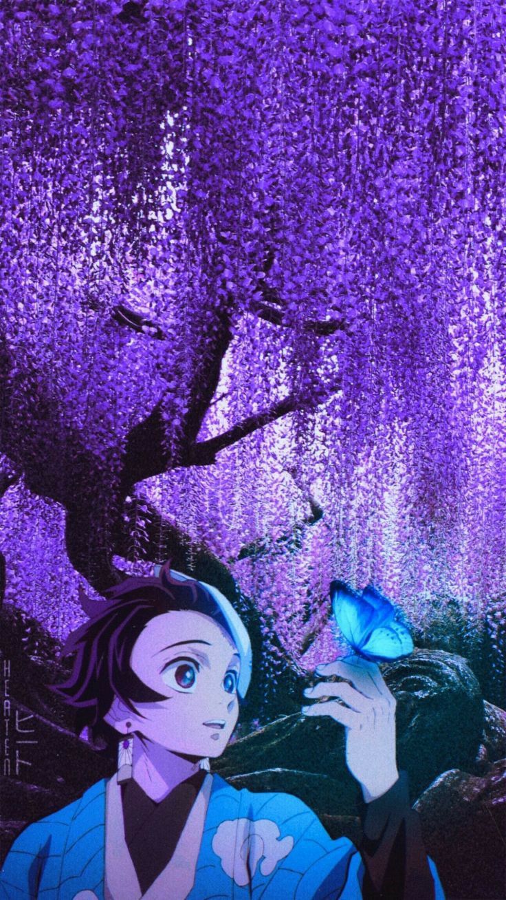 anime gallery. Wisteria demon slayer wallpaper, Anime demon, Anime wallpaper