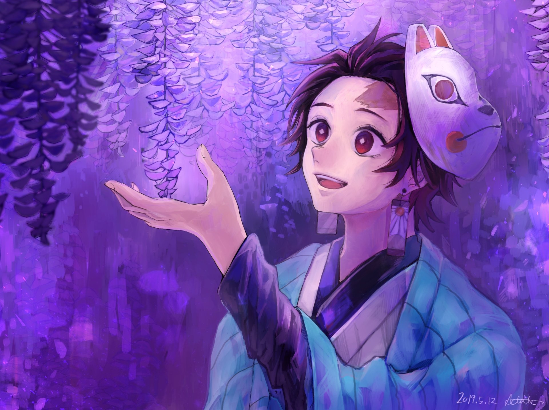 Tanjiro Kamado HD Wallpaper