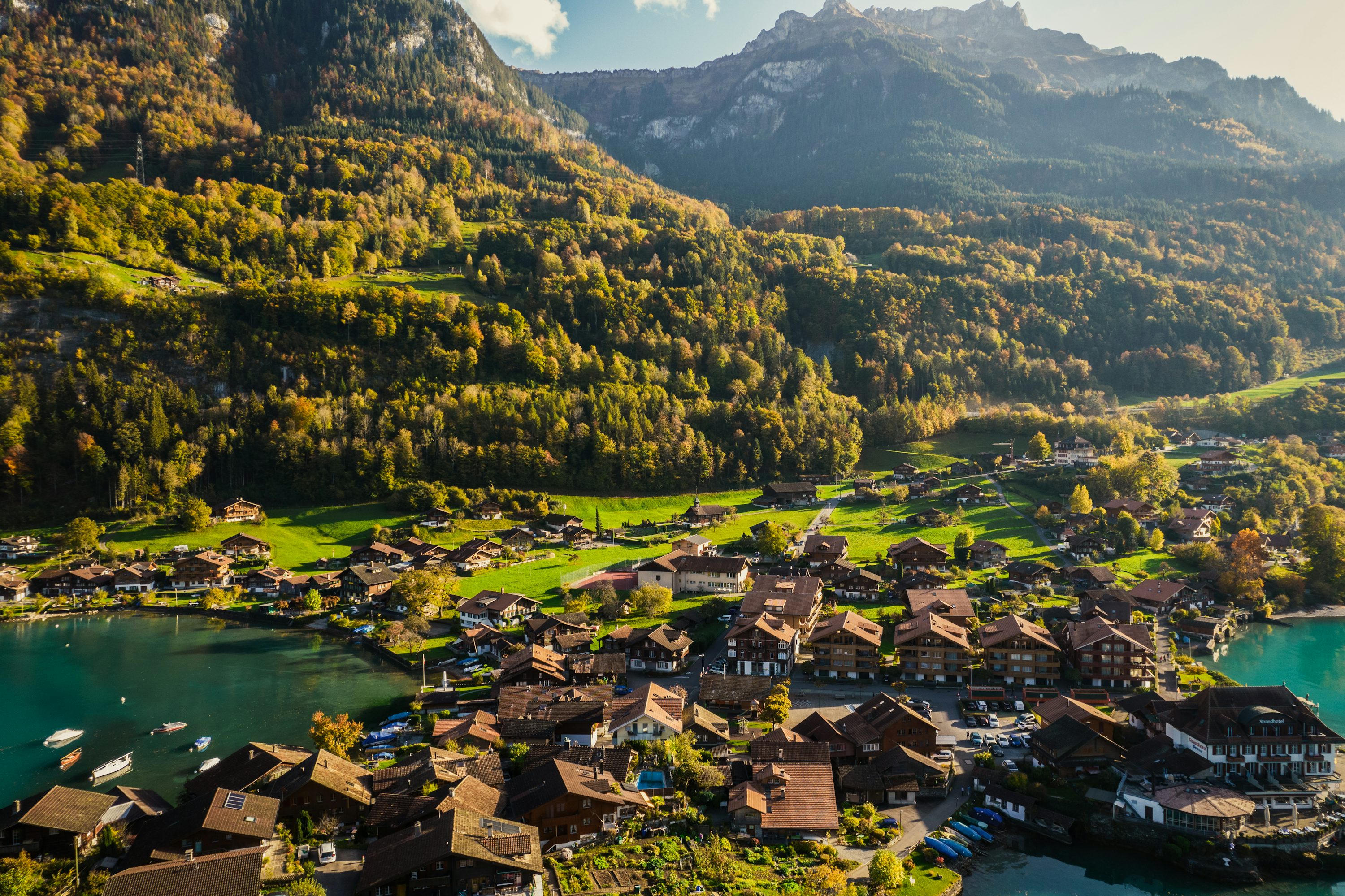 Swiss Village Picture. Download Free Image