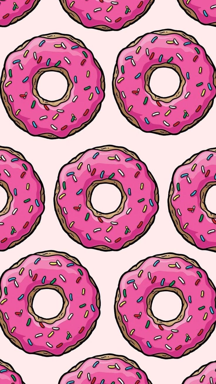 Simpsons Donut Wallpaper