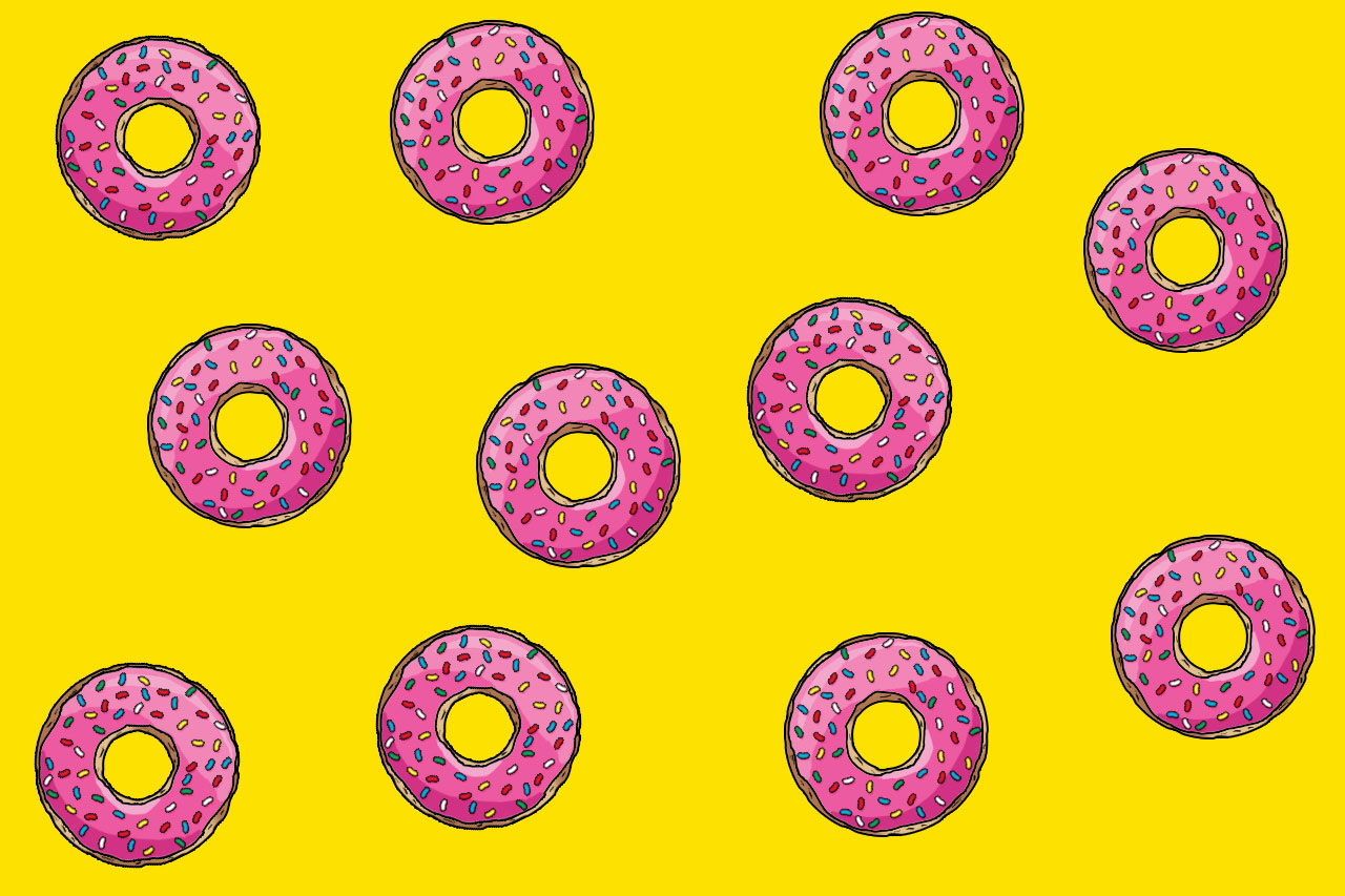 Download free photo of Illustration, background, donut, donuts, sweet