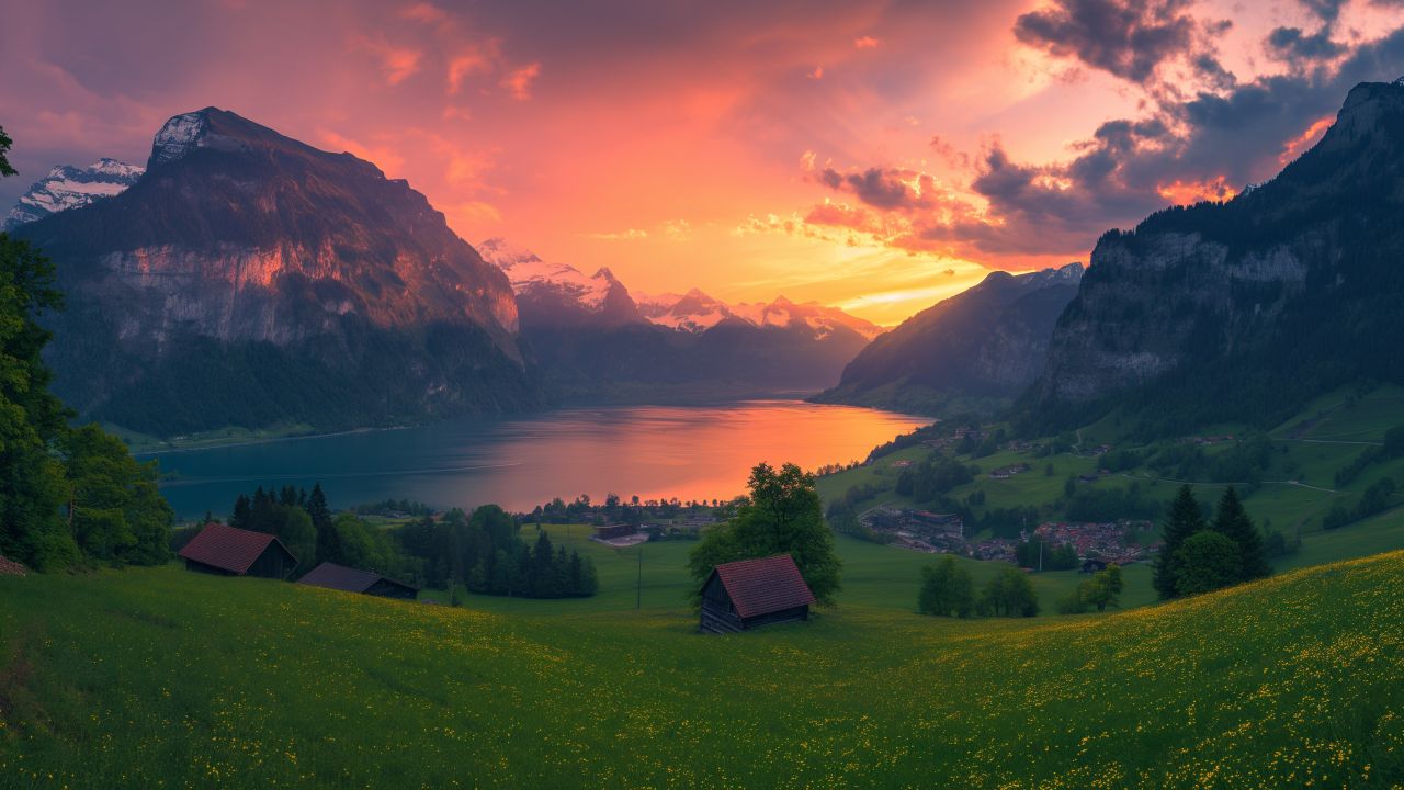 Switzerland Wallpaper 4K, Nature