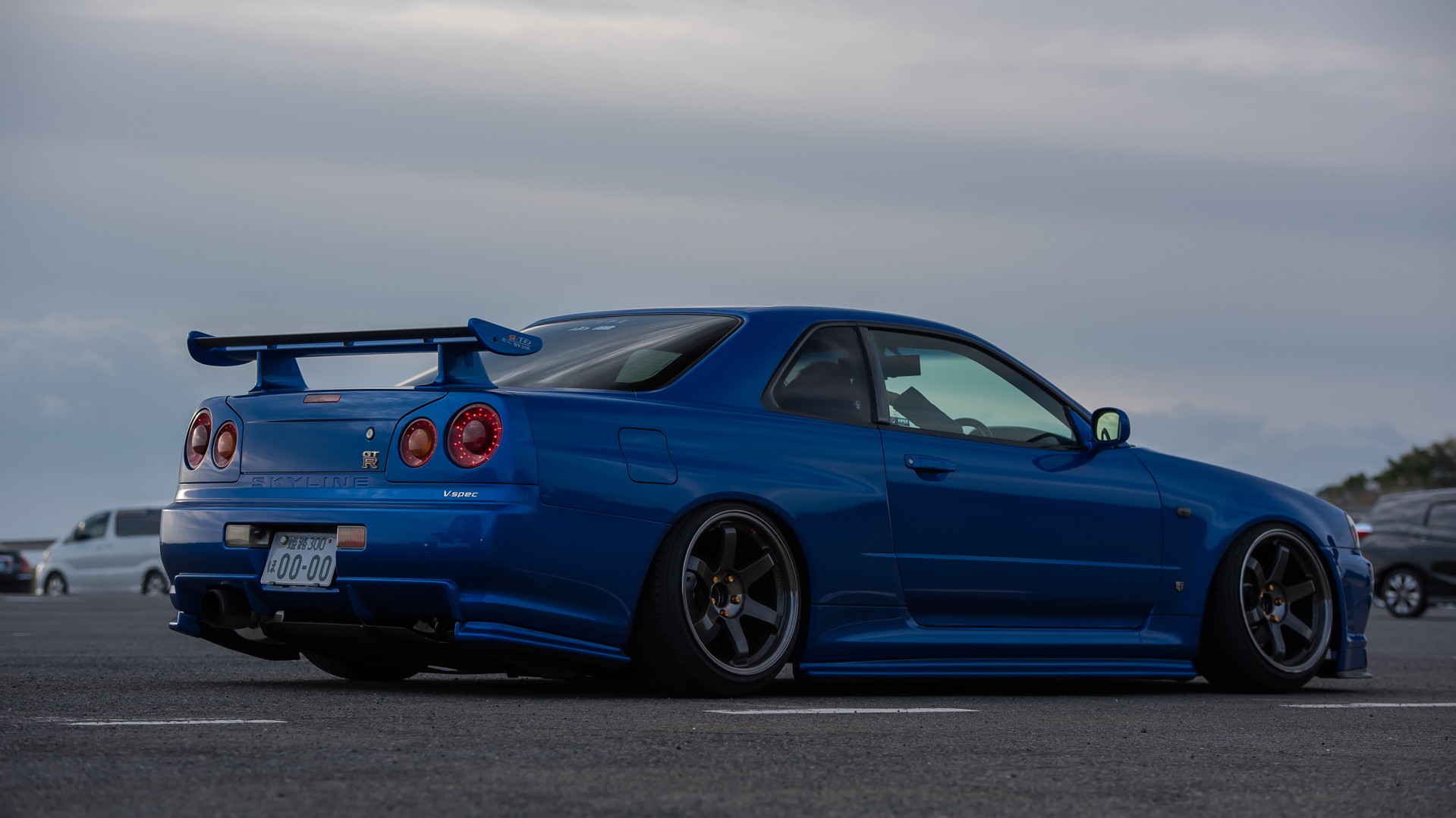 Nissan, Skyline, Skyline R34, Nissan Skyline, JDM, Stance, Camber, Nismo, Nissan Skyline GT R R34 Nismo Z Tune, Nissan Skyline GT R R34 Nismo, Car, Wheels, Vehicle, Blue Cars Wallpaper HD