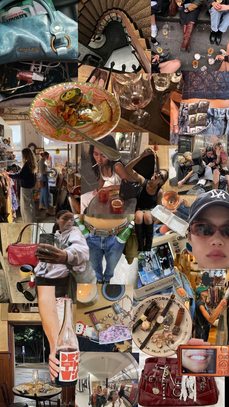 downtown messy girl aesthetic nel 2025