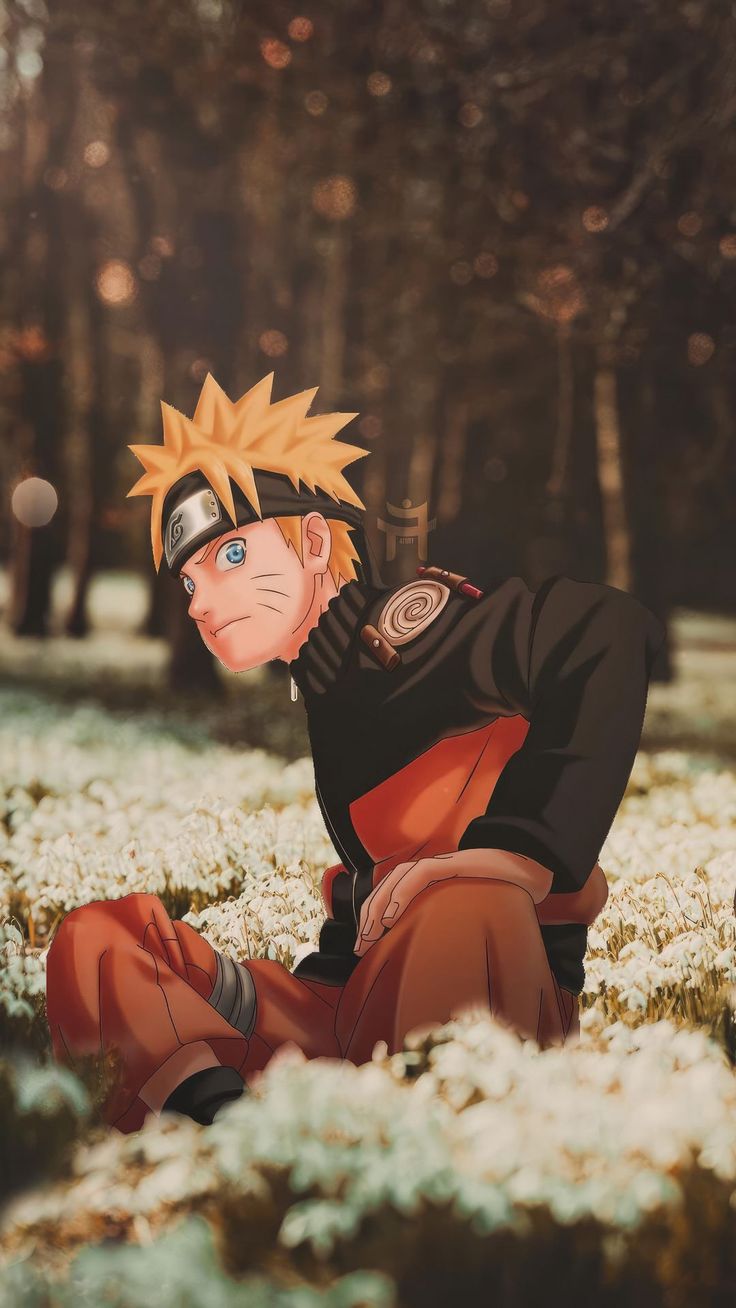 Wallpaper naruto, ninja, flowers, forest, nature, anime, art, Flowers 4K by zeniX sou br krl. Download wallpaper naruto, ninja, flowers, forest, nature, anime, art for free