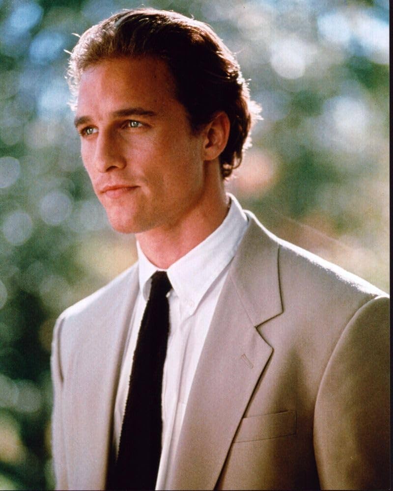 Posterazzi Matthew Mcconaughey In Tan Suit And Tie For A Time To Kill Photo Print (8 x 10) # MVM70834: Posters & Prints