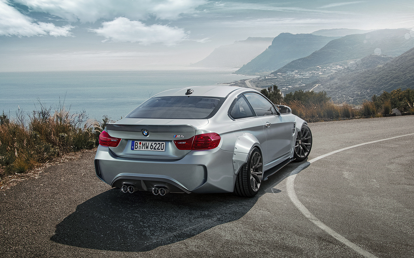 BMW M4 Liberty Walk. CGI - Behance