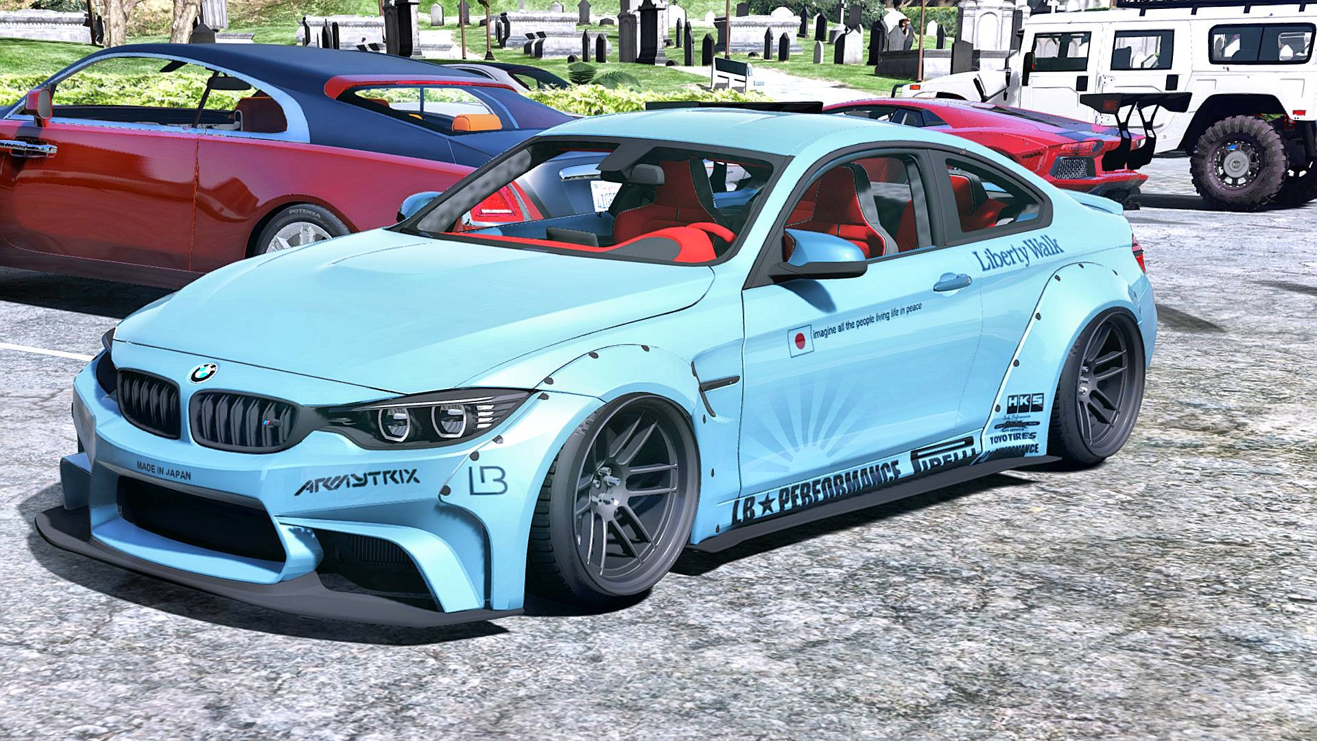 BMW M4 F82 [LibertyWalk. Animated Engine. ]