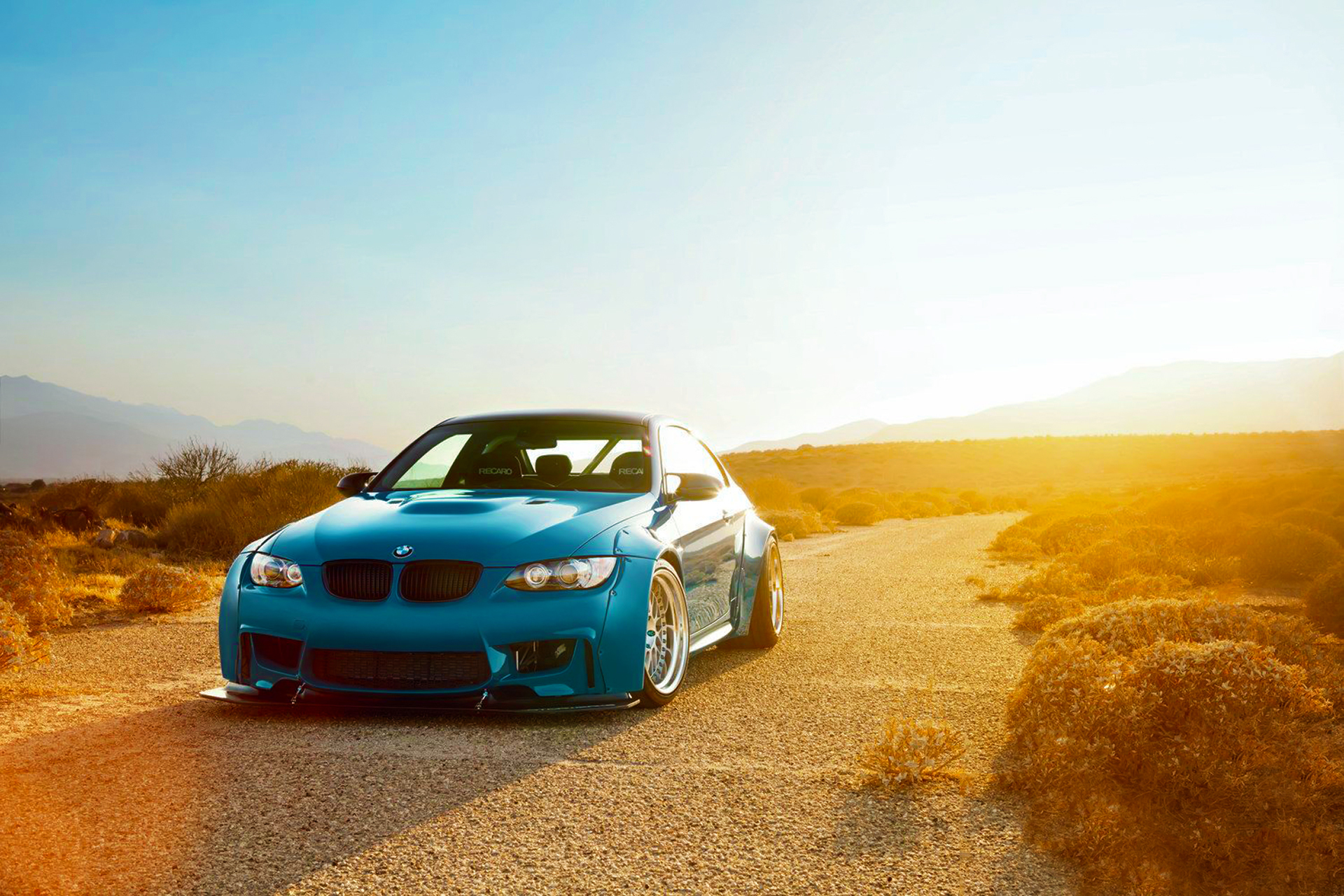 Wallpaper BMW, sky, sunset, blue, walk, e92, Liberty for mobile and desktop, section bmw, resolution 1920x1280