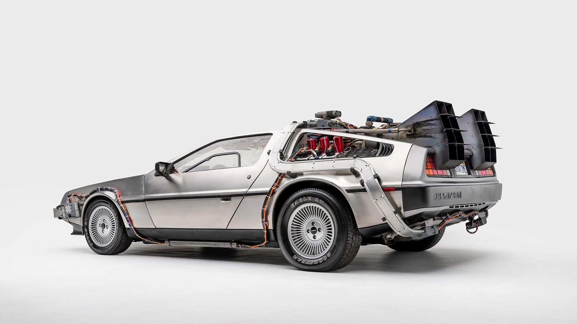 DeLorean Time Machine. Featured in Back to the Future