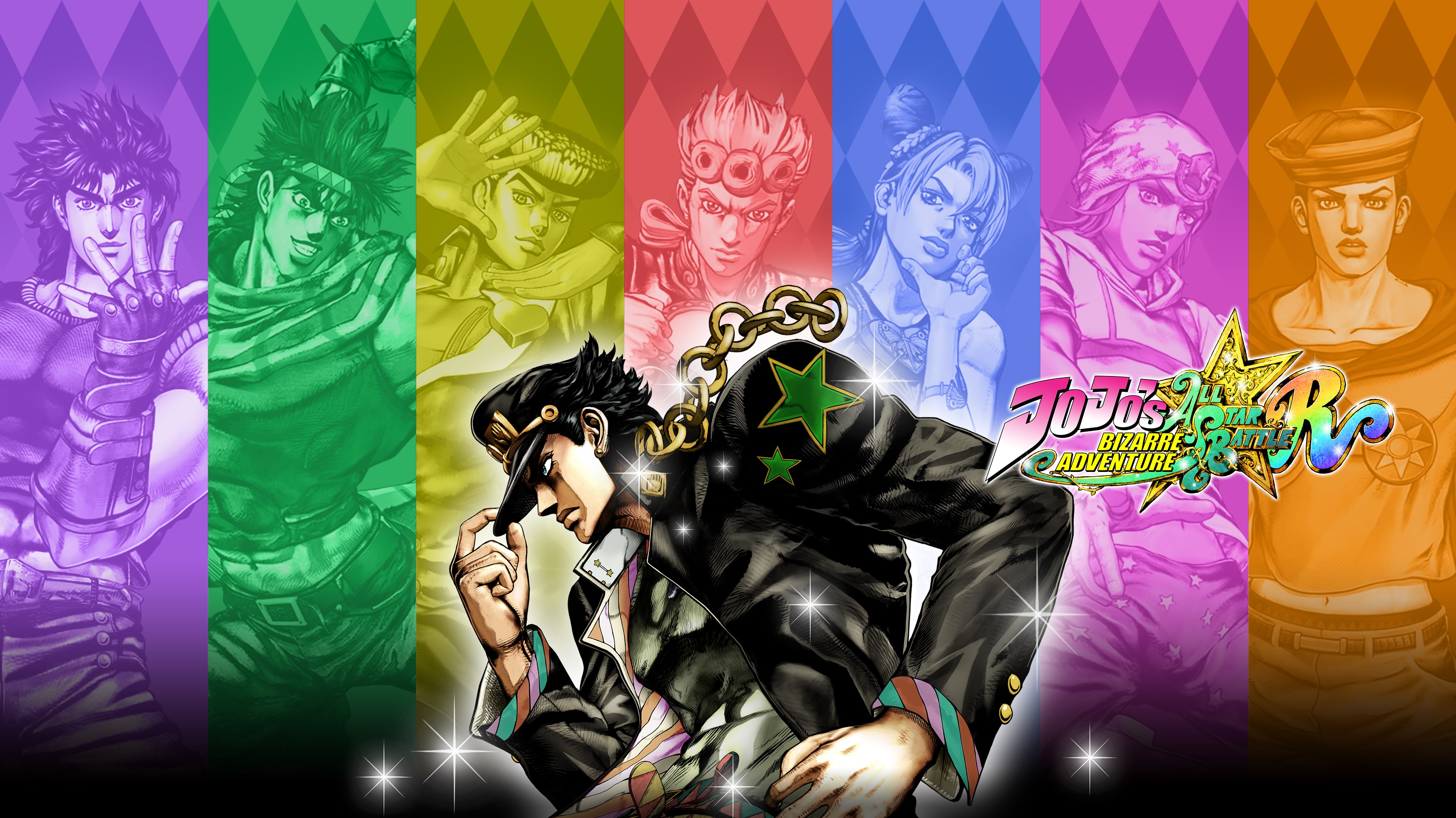JoJo's Bizarre Adventure All Star Battle 4K Wallpaper