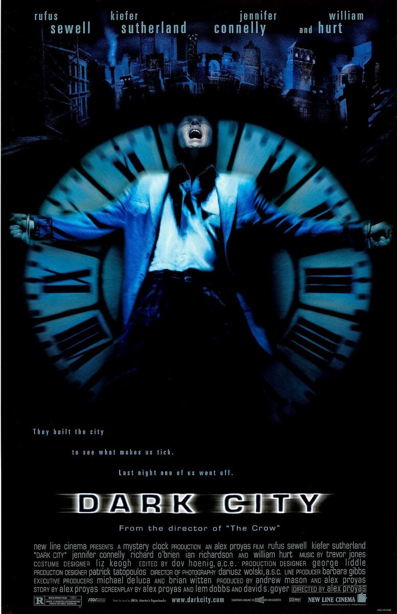 Dark City movie poster x 17 inches