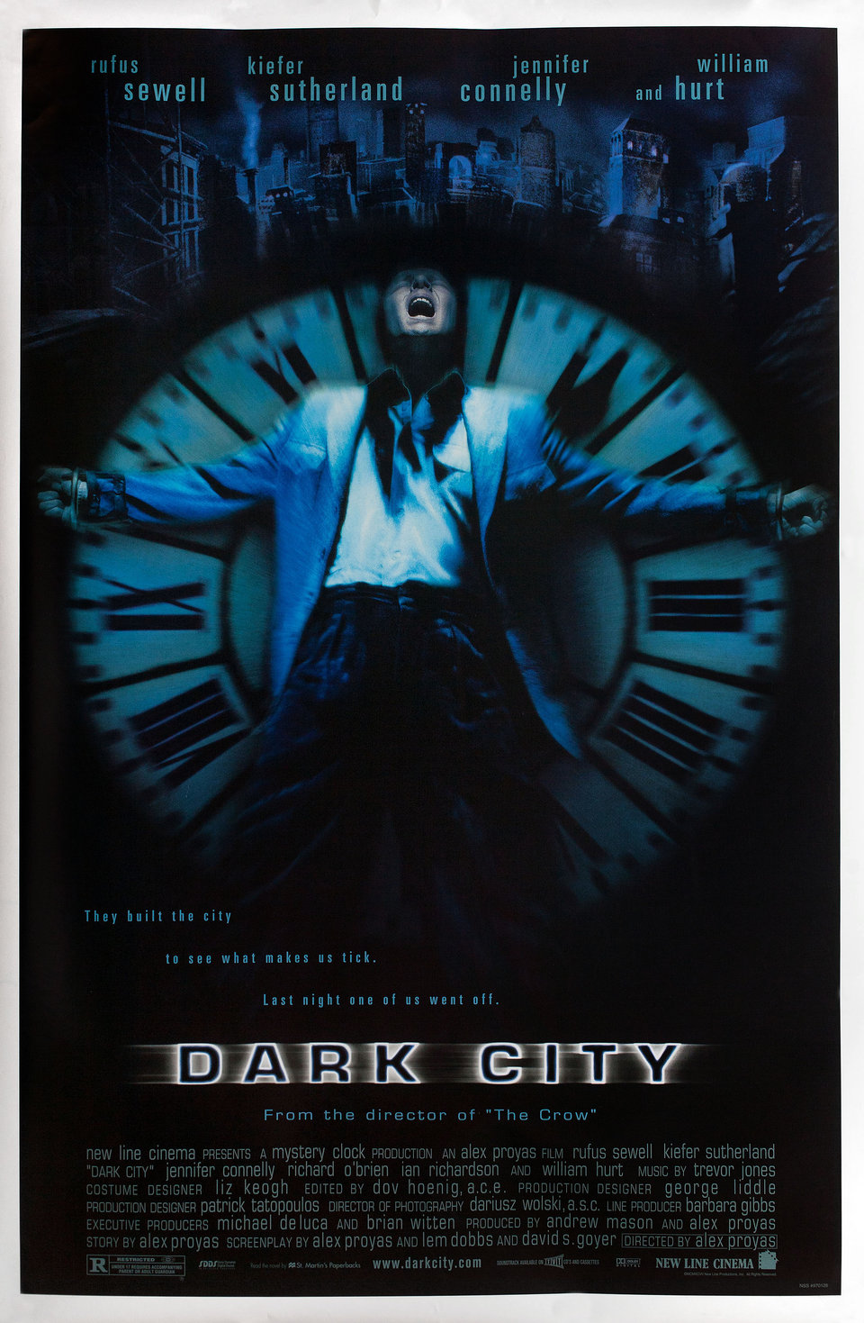 Dark City Original 1998 U.S. One Sheet Movie Poster Movie Poster Gallery