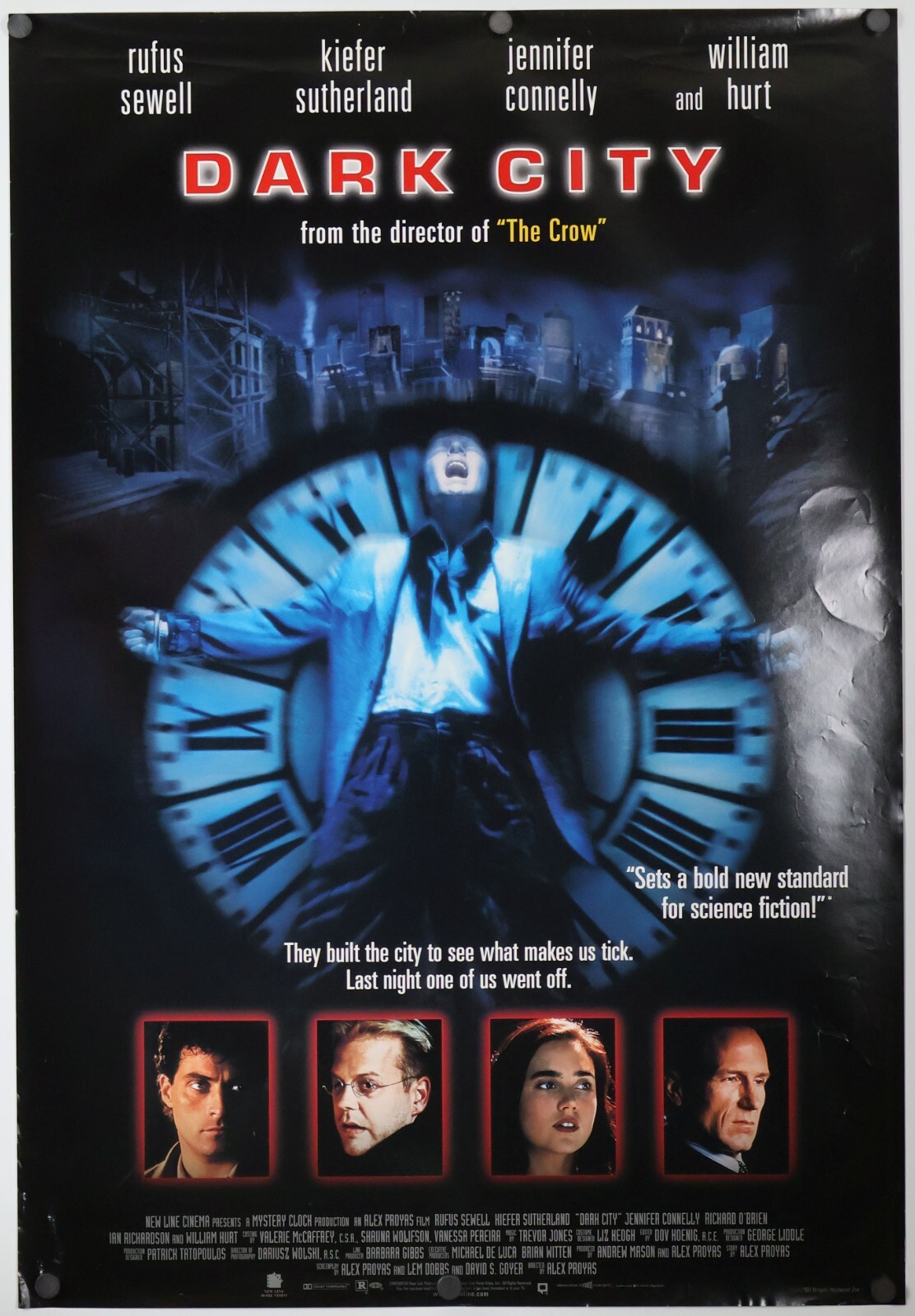 Dark City movie poster release Jennifer Connelly