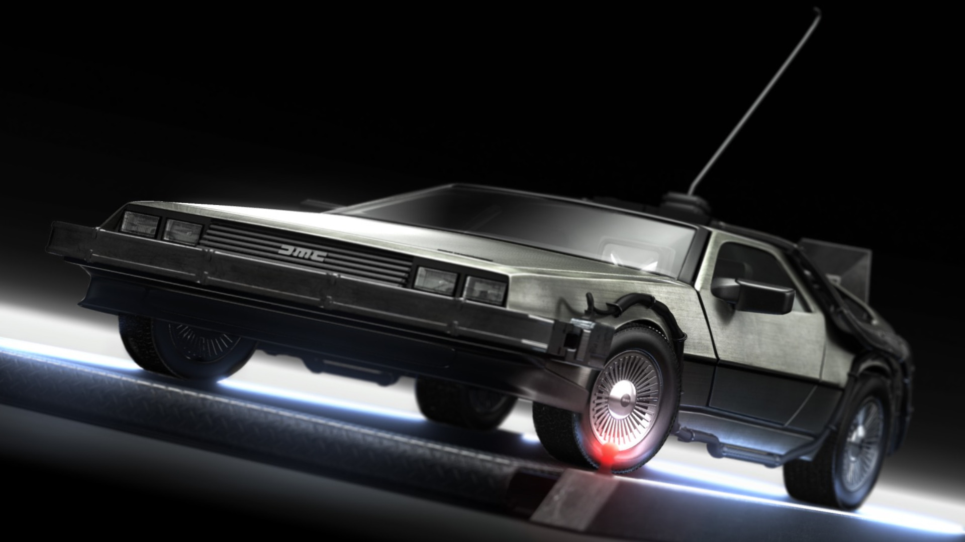 DeLorean Time Machine HD Wallpaper