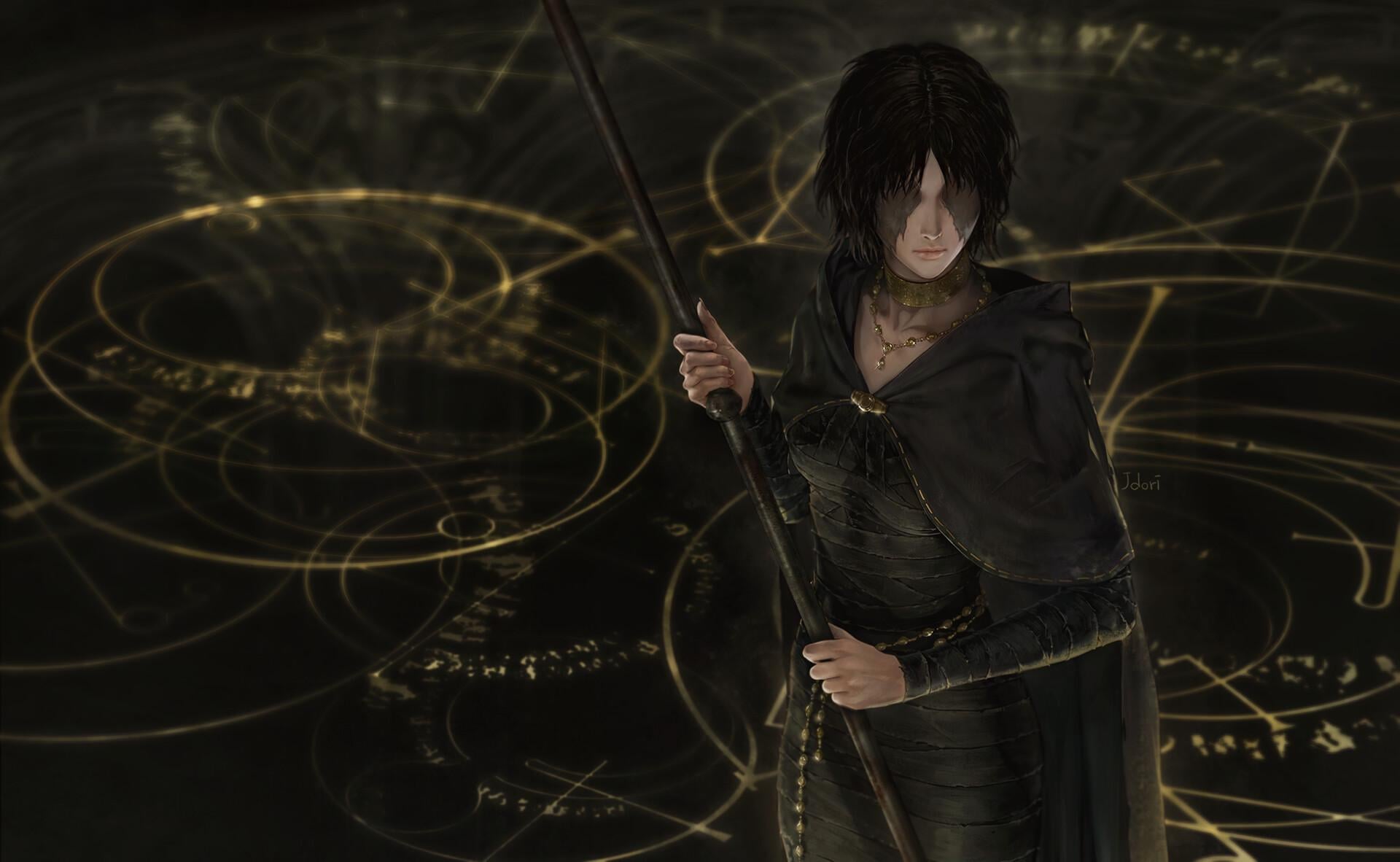 Demon's Souls Fan Art (Maiden in Black)