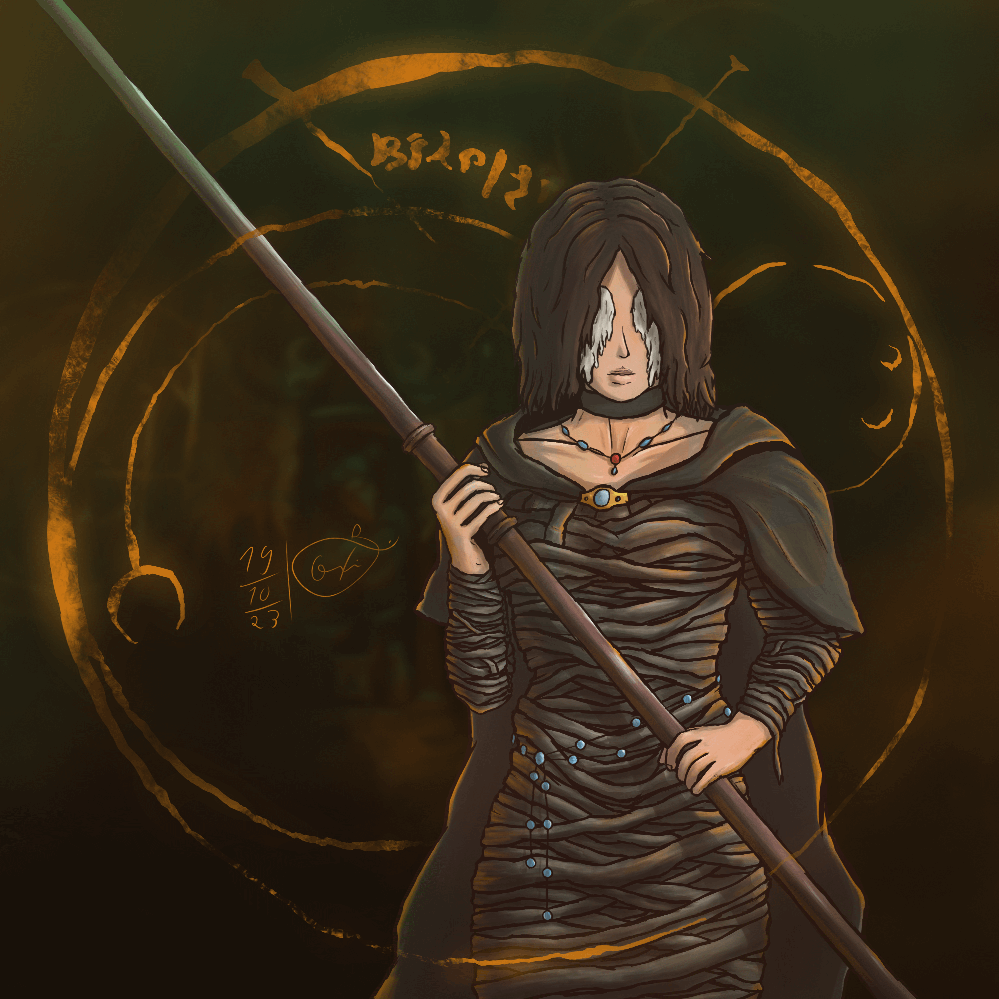 maiden in black fanart cuz shes the best