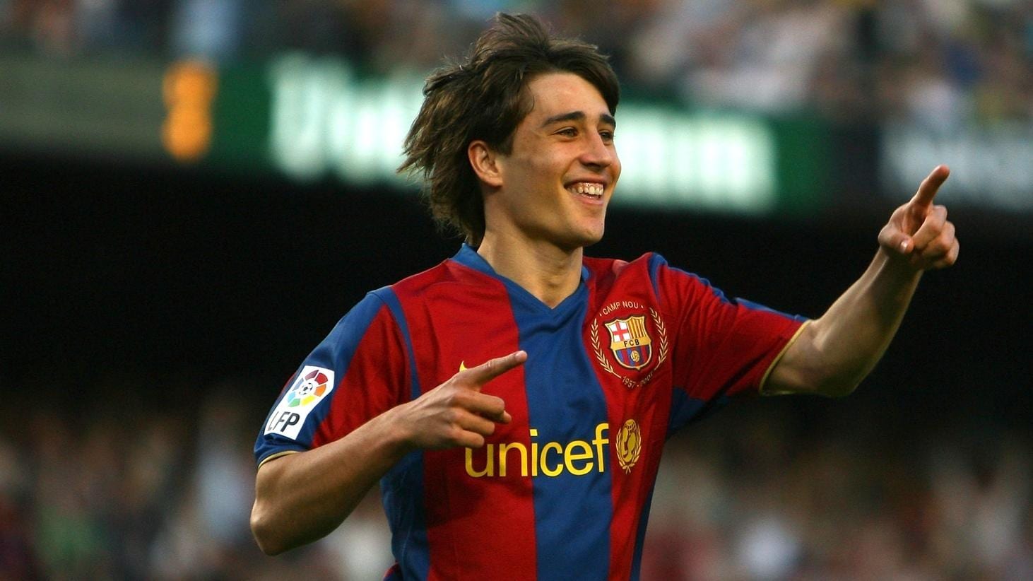 Barcelona Reward Birthday Boy Bojan. UEFA Champions League 2008 09