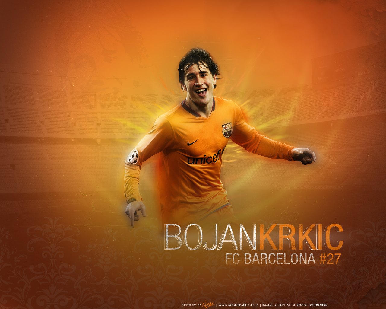 Little Qoute Of Life: Bojan Krkic Wallpaper 2011