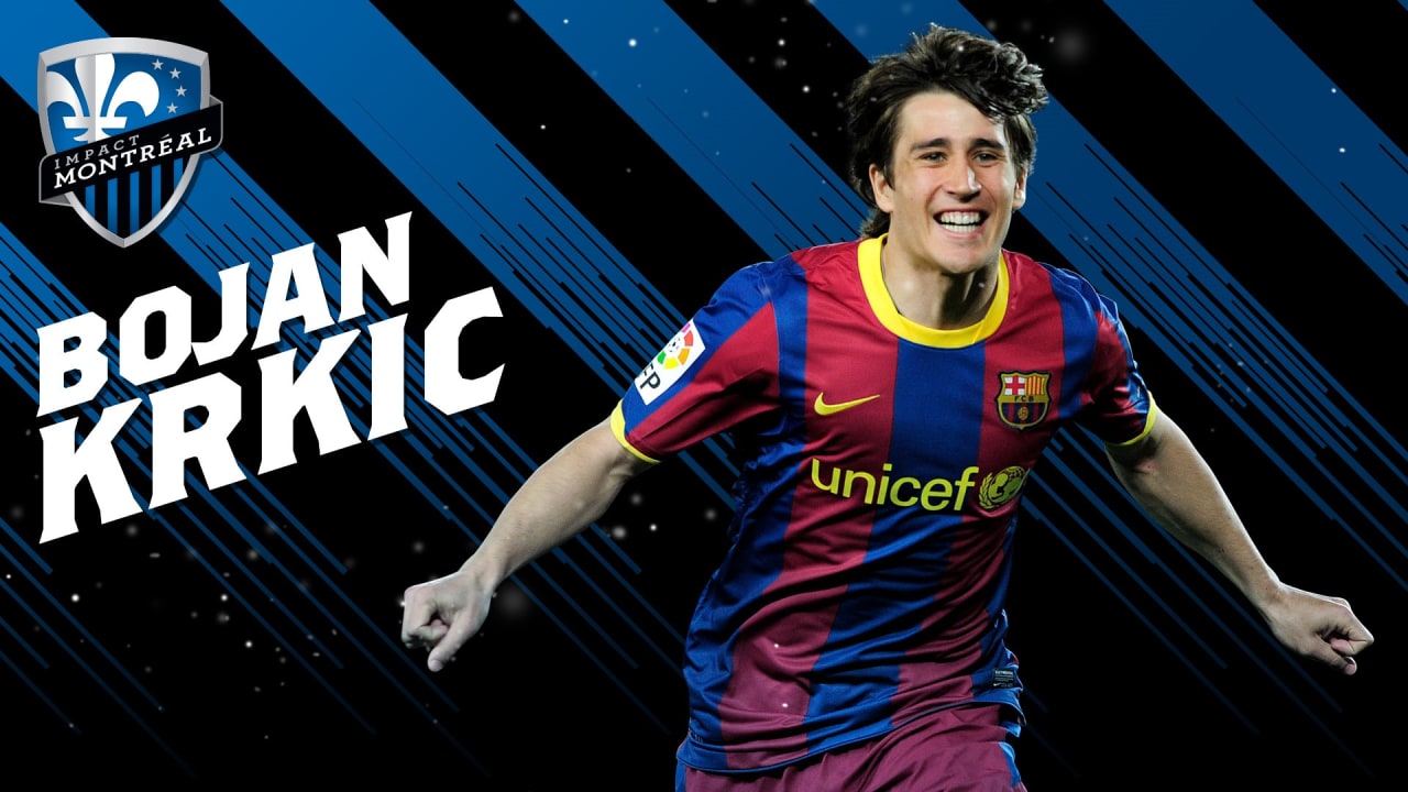 Spanish attacking midfielder Bojan Krkic joins the Impact. CF Montréal
