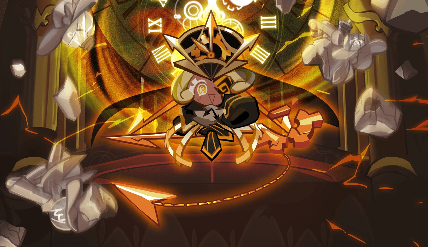 Here are the Gacha arts for Timekeeper Cookie and Croissant Cookie's costumes