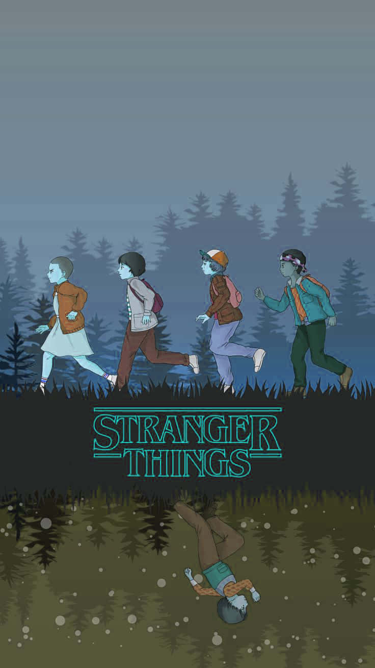 Download Aesthetic Girly Version of Stranger Things Wallpaper