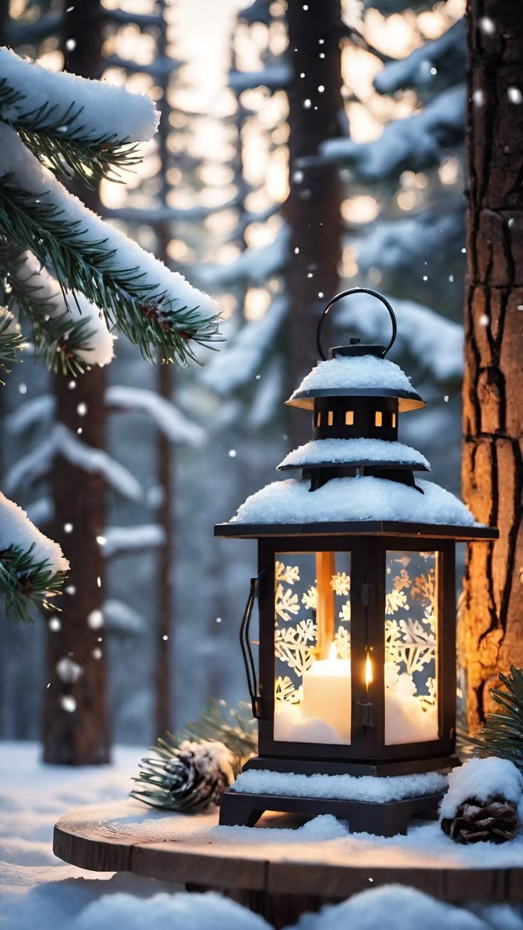 Christma's Decoration & Elegant Trees. Christmas phone wallpaper, Winter wallpaper