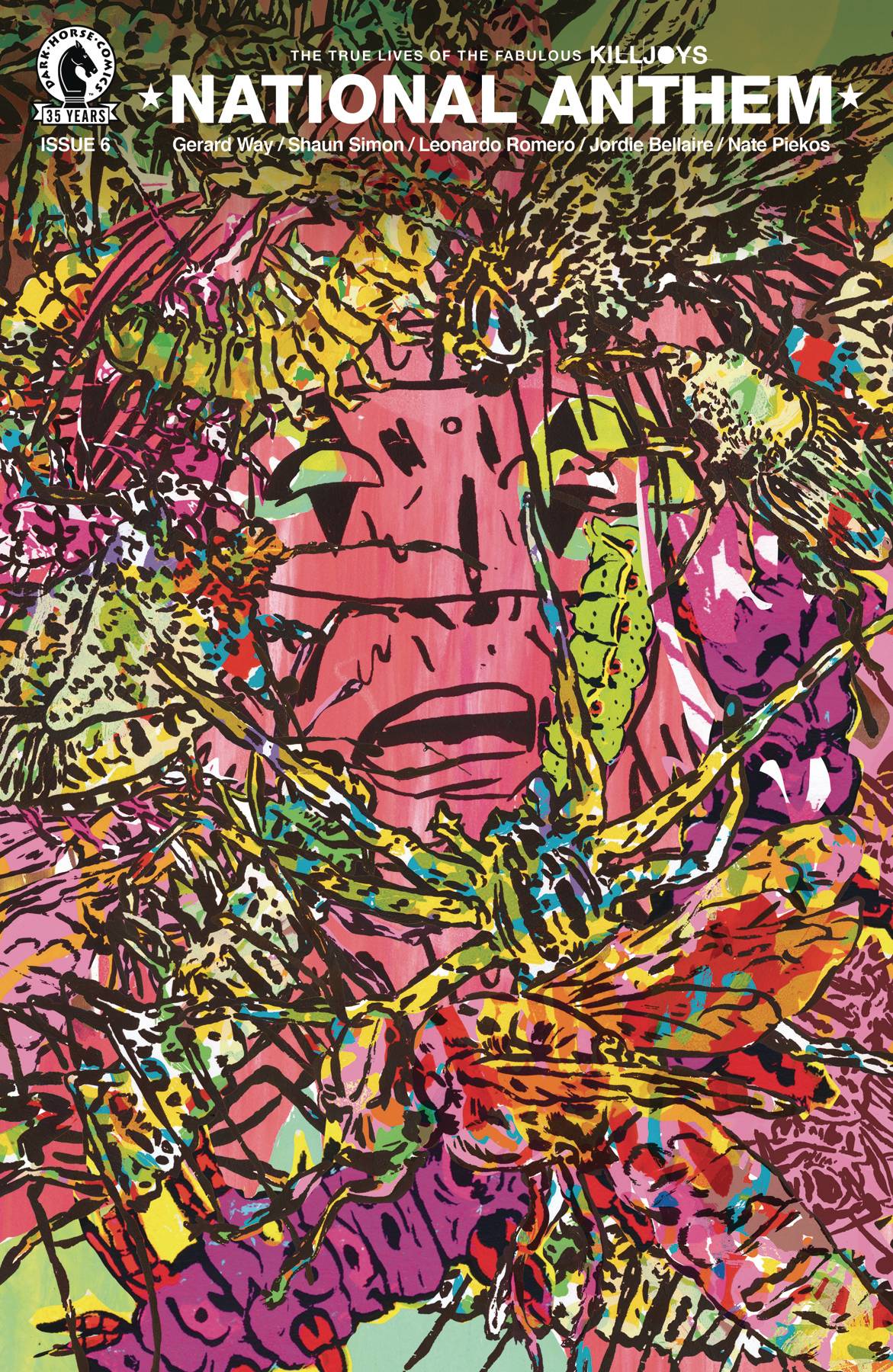 JAN210271 LIVES FABULOUS KILLJOYS NATIONAL ANTHEM (OF 6) CVR C