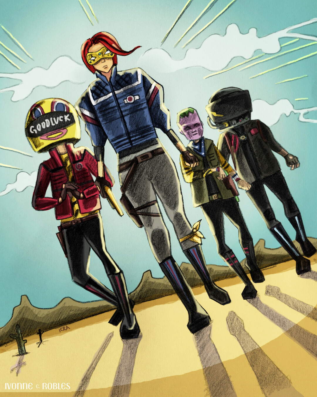 Fan Art of The True Lives of the Fabulous Killjoys