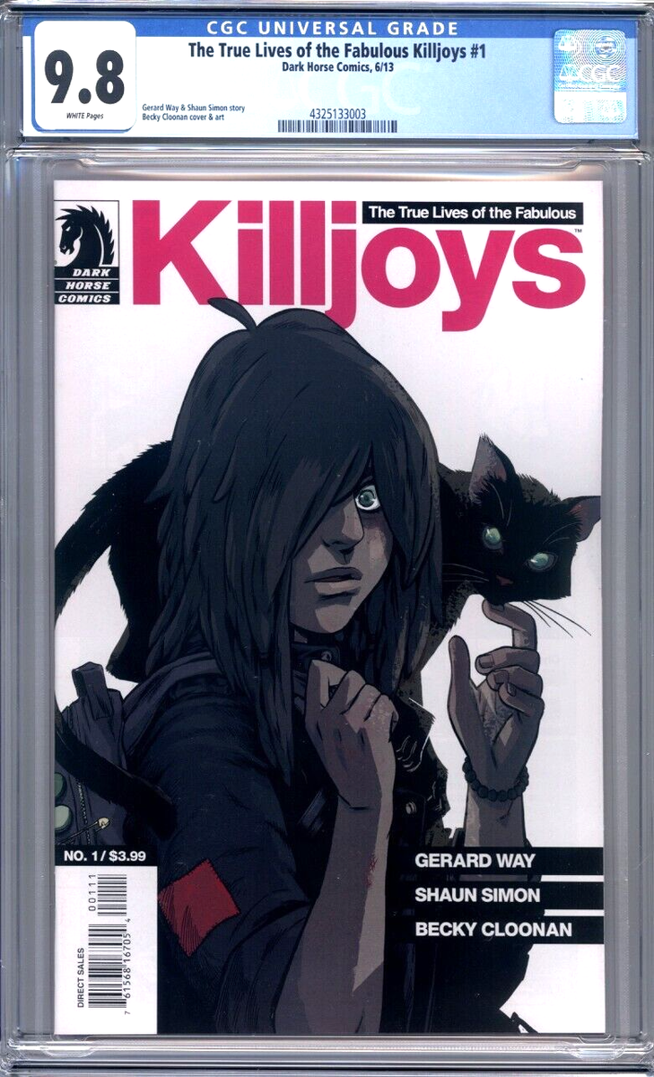 The True Lives of the Fabulous Killjoys Gerard Way Dark Horse CGC 9.8