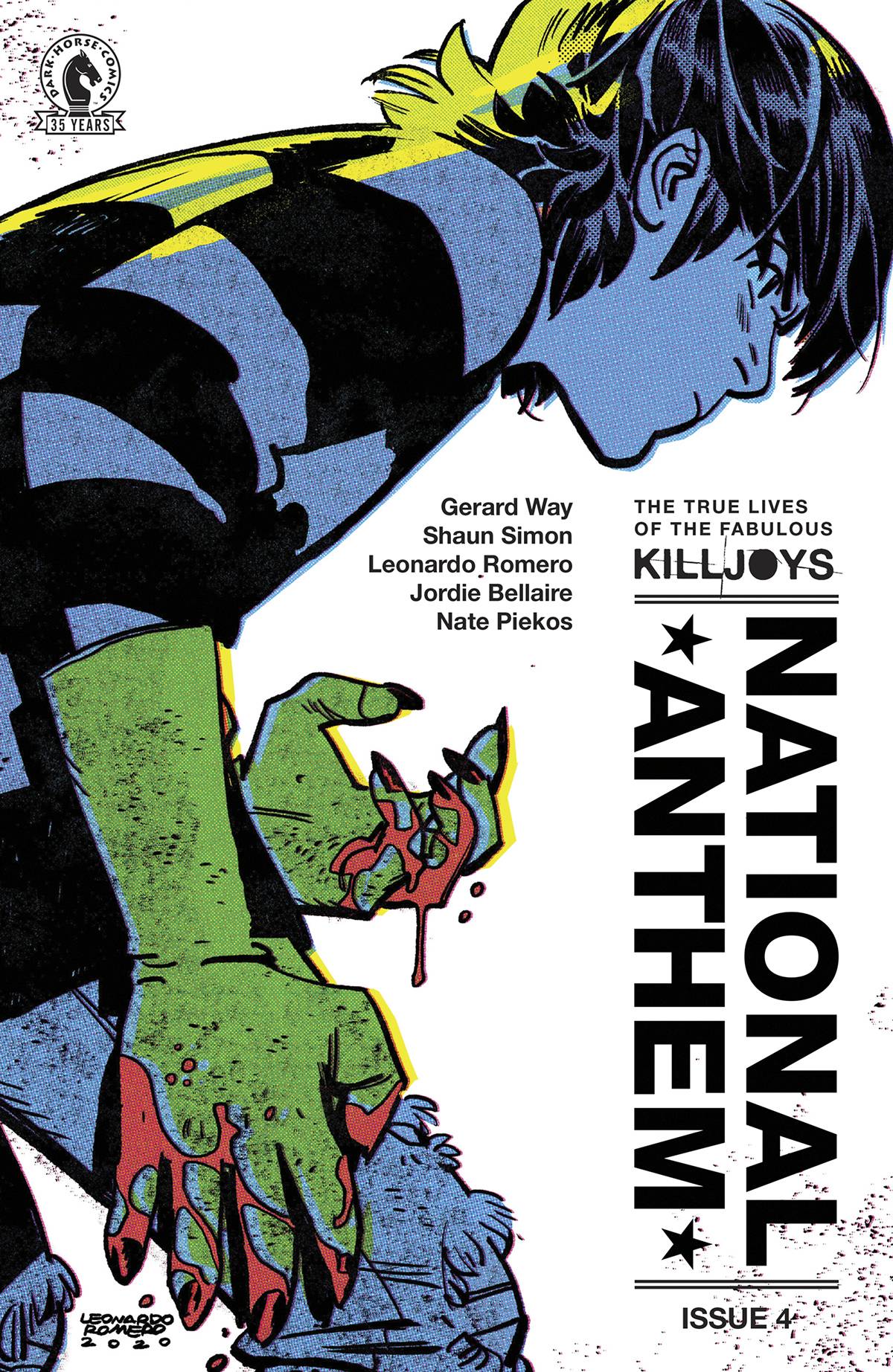 True Lives Fabulous Killjoys National Anthem Cover A 1st Print