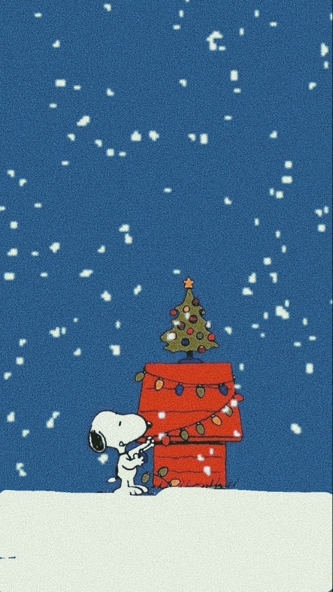 Snoopy Christmas Wallpaper