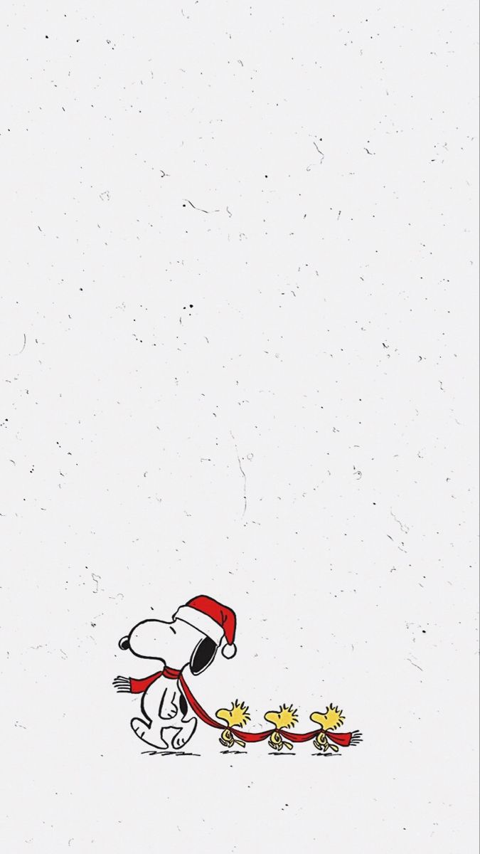 snoopy christmas lockscreen