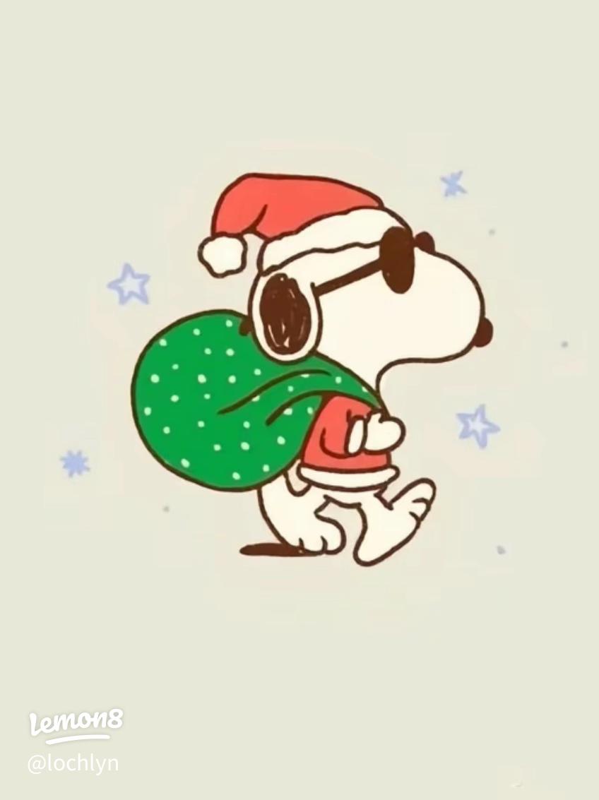 Snoopy Christmas Wallpaper Collection Part 1