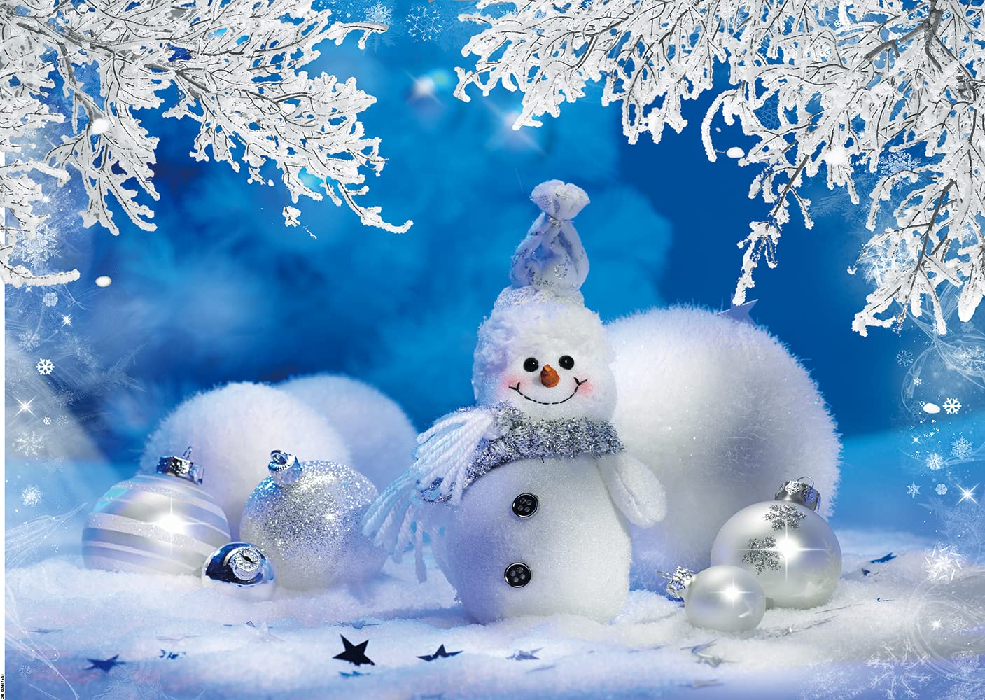 Amazon.com, CYLYH 7X5FT Christmas Backdrop for Photography Snowman Pine Tree Snowflake Winter Background Children Birthday Party Snow Photography Backdrop D589