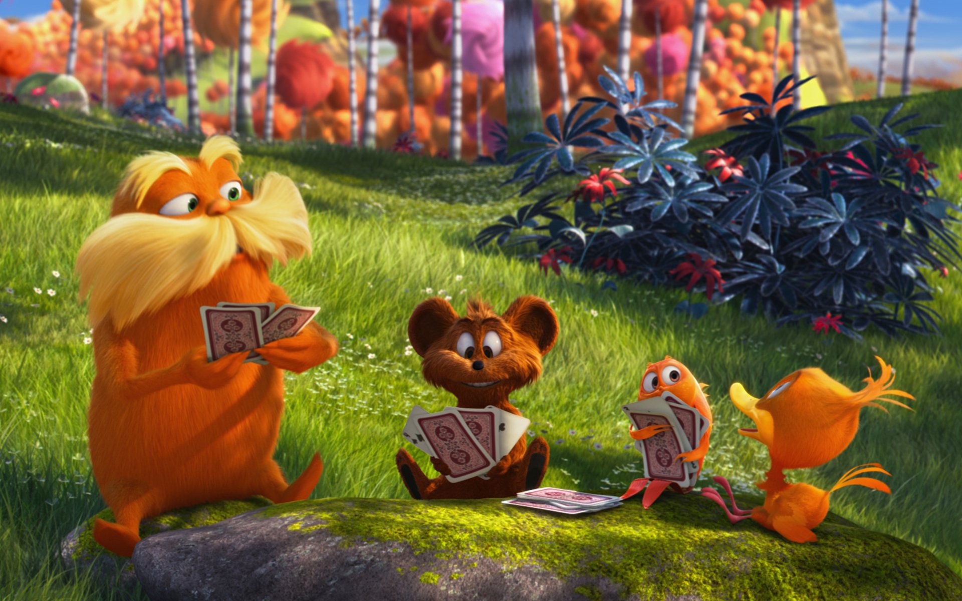 The Lorax Movie HD Wallpaper: A Colorful Adventure in Nature