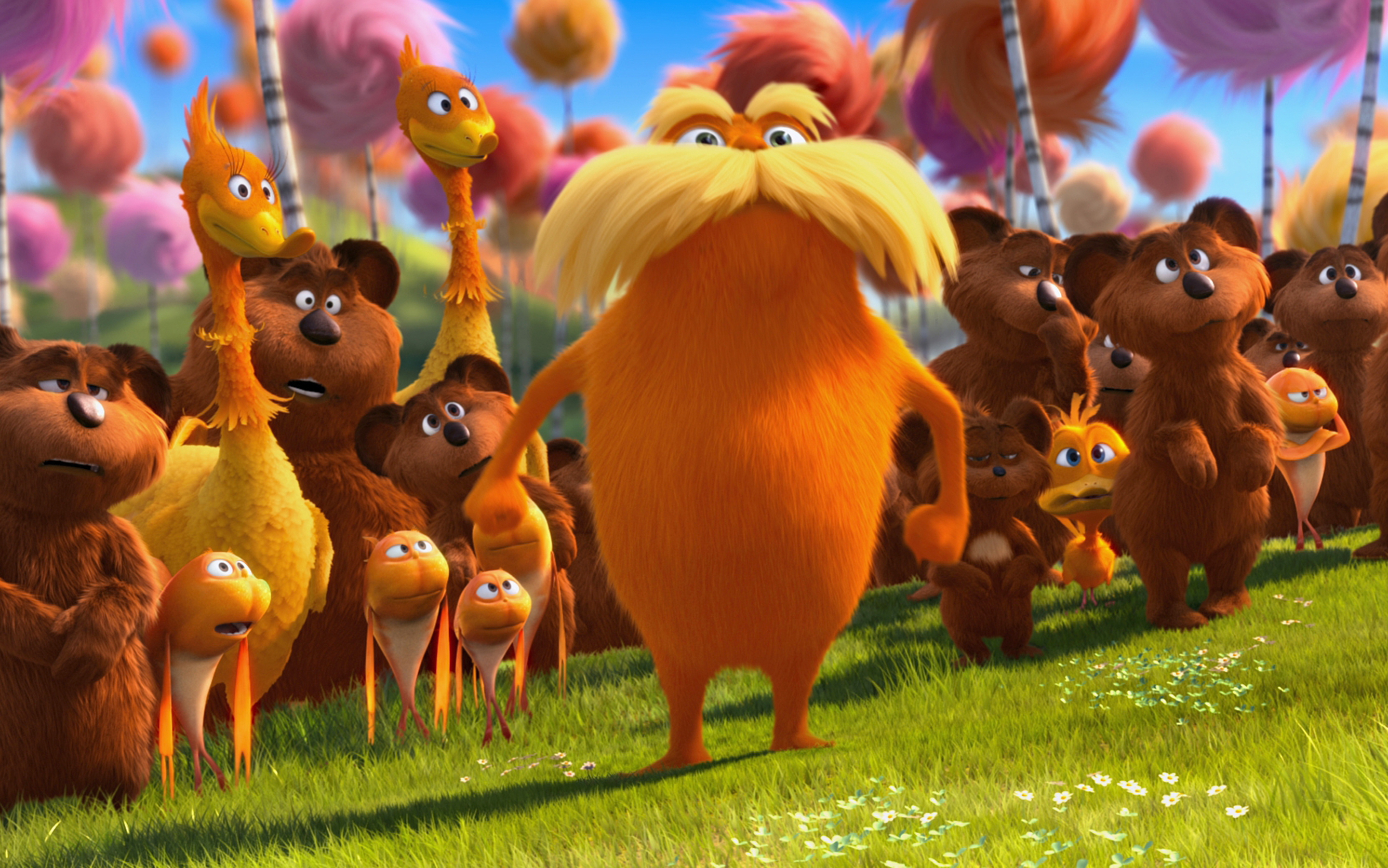 Desktop wallpaper: Movie, The Lorax 4K free download for PC. 632108
