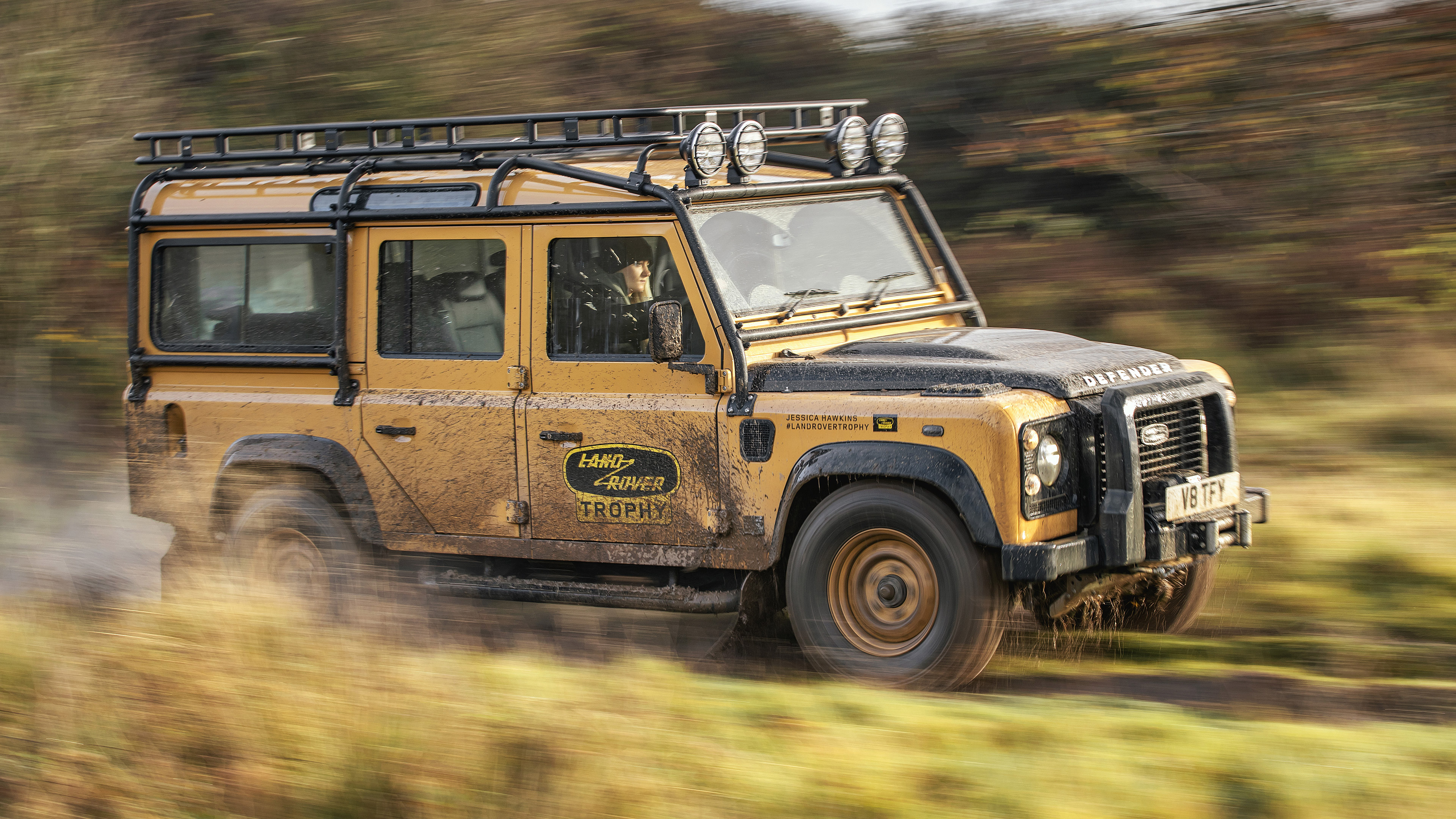 Download SUV Car Land Rover Vehicle Land Rover Defender 4k Ultra HD Wallpaper