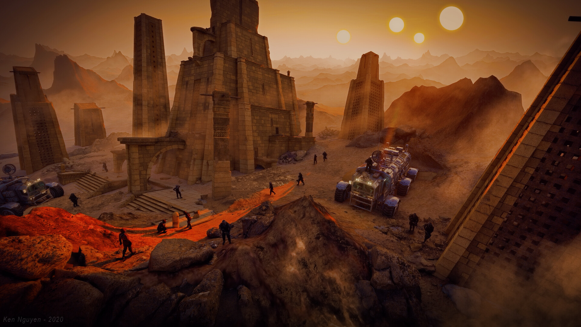 Ken Nguyen New Worlds